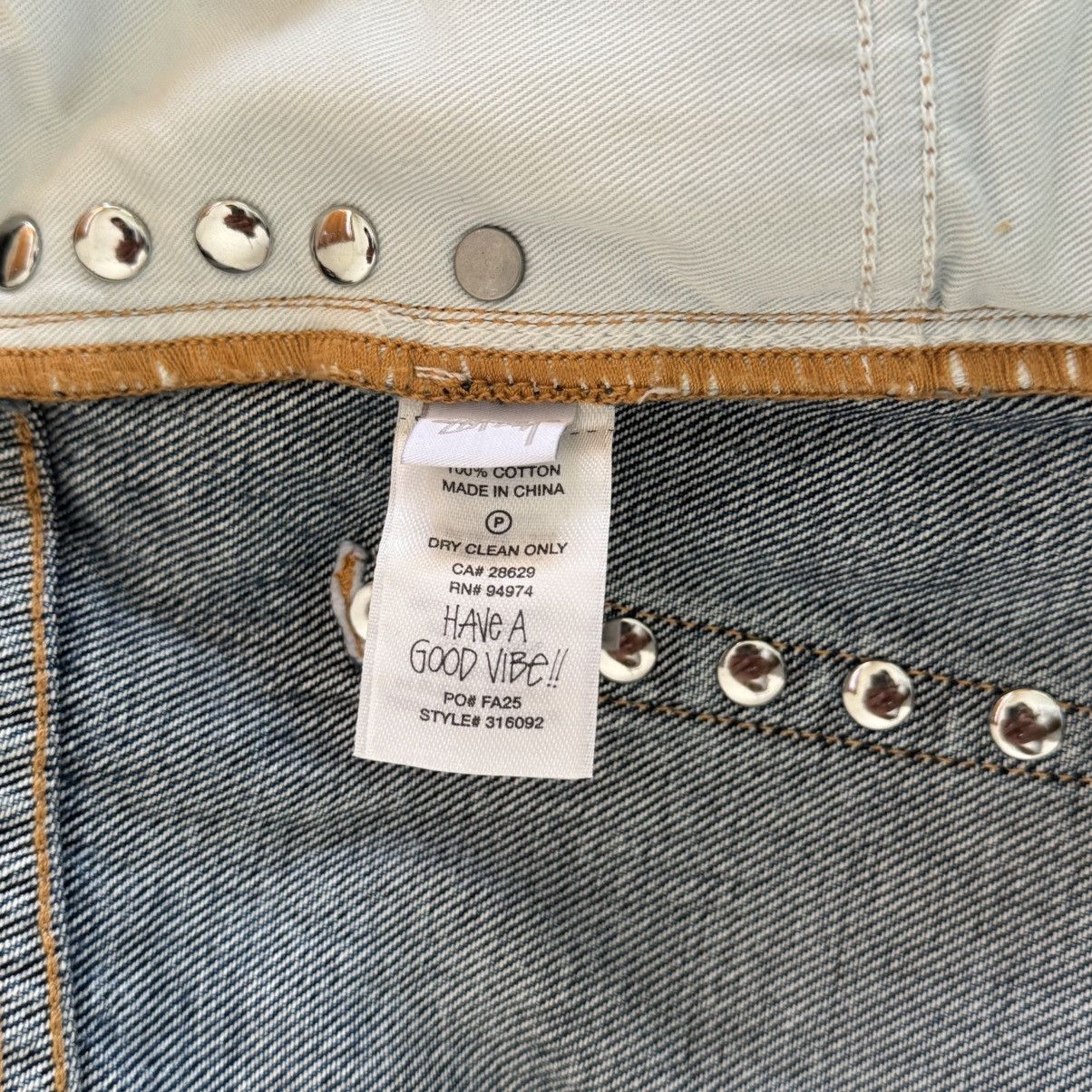 Stussy X WALES BONNER STUDDED JEANS | Grailed