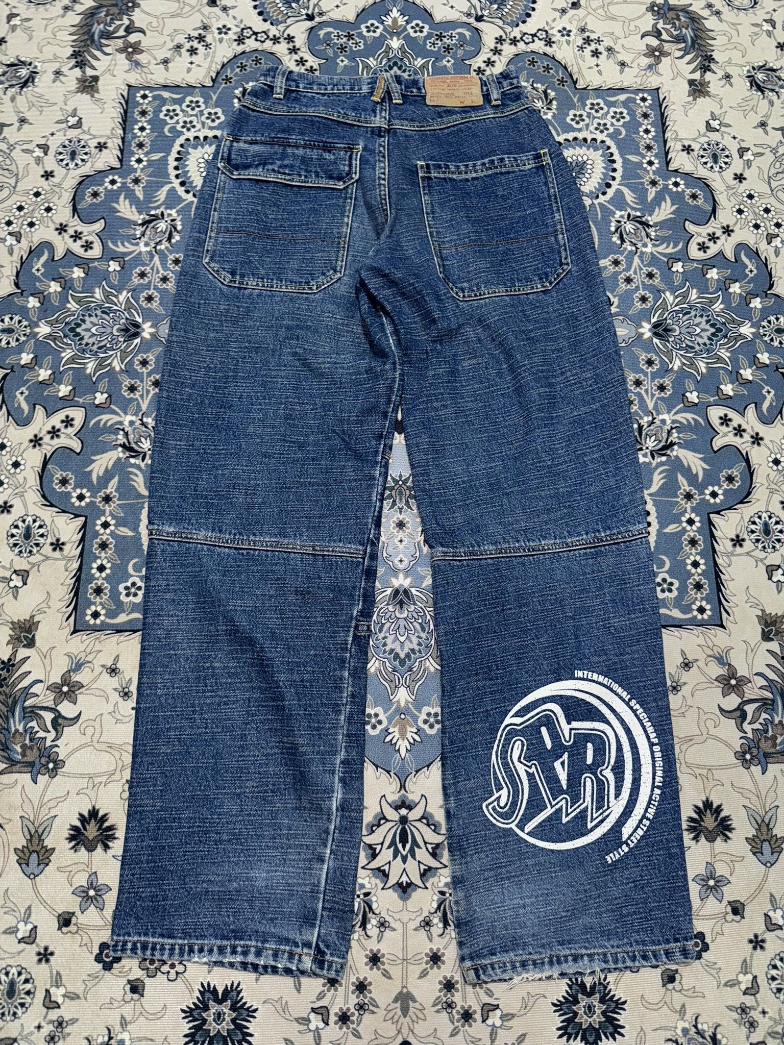 If Six Was Nine × Japanese Brand Vintage Amore Puro Baggy Loose Fit Jeans Size US 28 / EU 44 - 2 Thumbnail