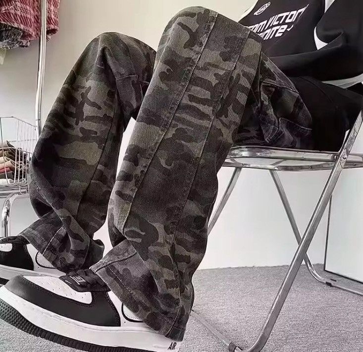 Jean Camo Denim Pant Size US 31 - 1 Thumbnail
