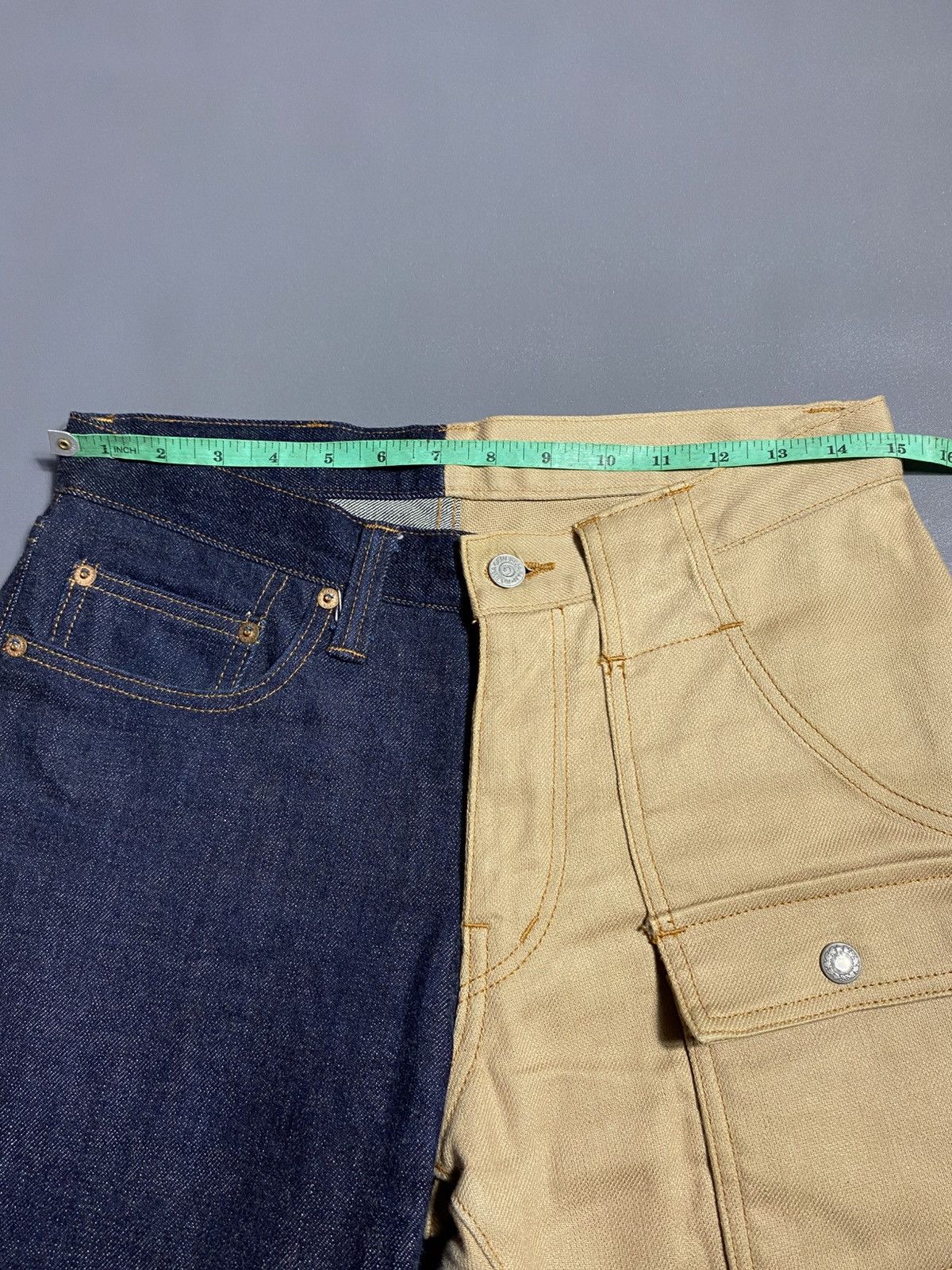 KOJIMA GENES KOJIMA GENES Japan Nice Design Indigo Jeans Size US 30 / EU 46 - 14 Thumbnail