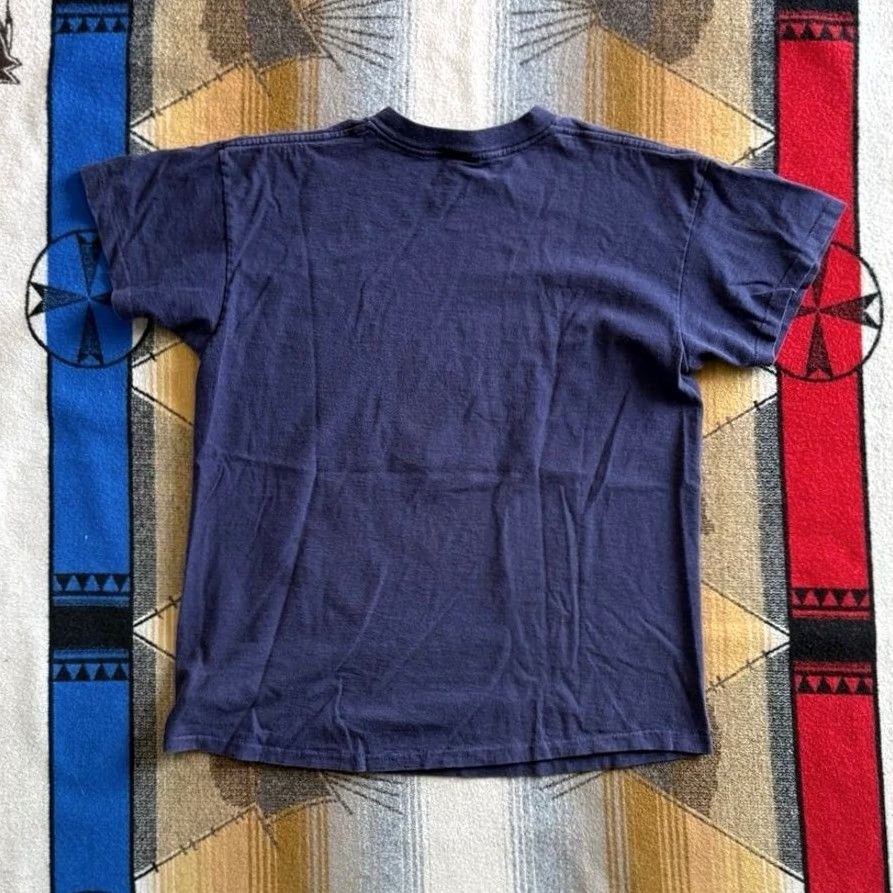Vintage VINTAGE 90s Looney Tunes Tweety Bird “Deal Wit It!” T-Shirt Womens Large Blue Short Sleeve Regular Pattern Solid Size L / US 10 / IT 46 - 6 Thumbnail