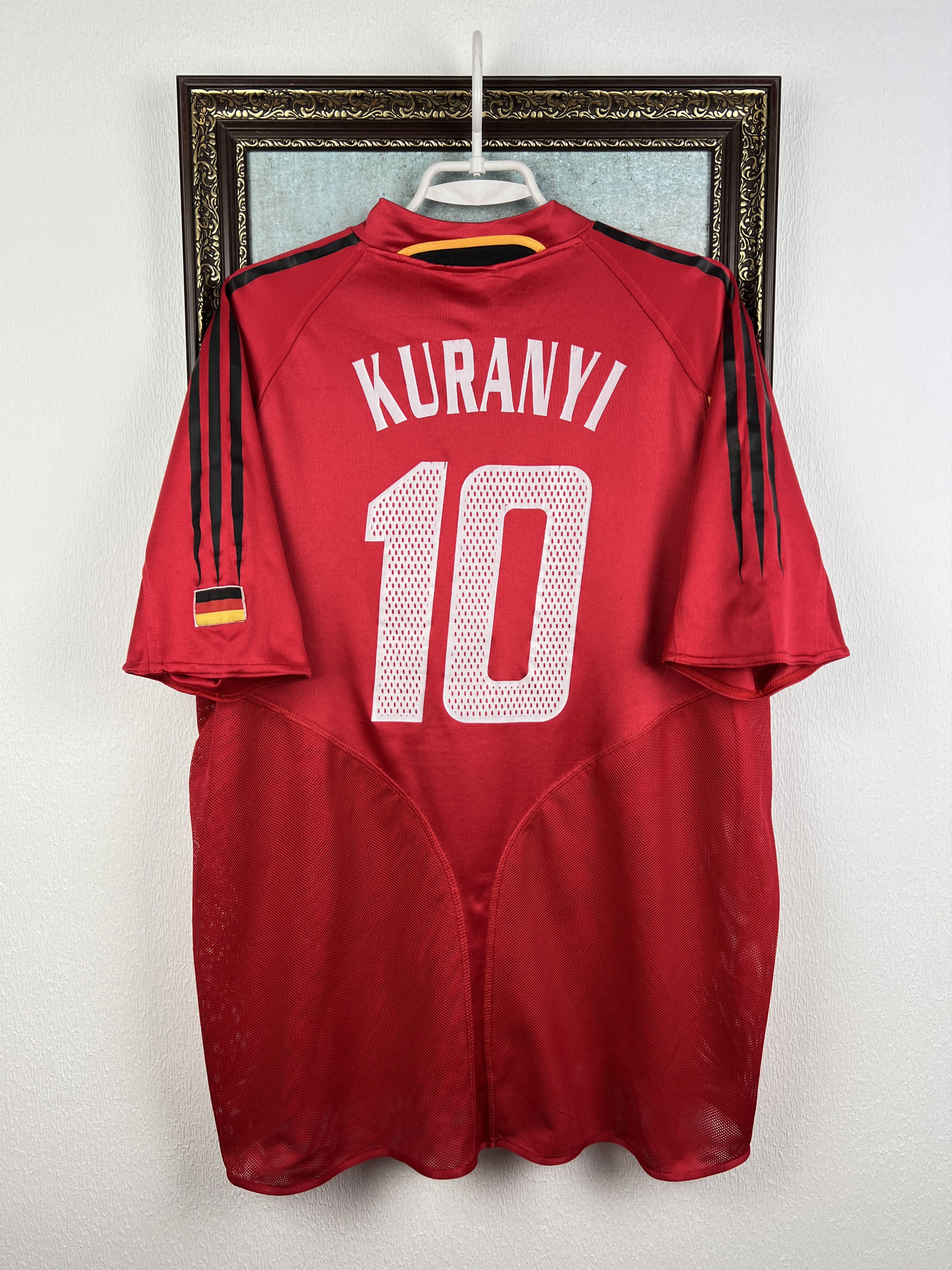 Adidas Germany Third football shirt Soccer #22 Kuranyi Jersey Size US XL / EU 56 / 4 - 8 Thumbnail