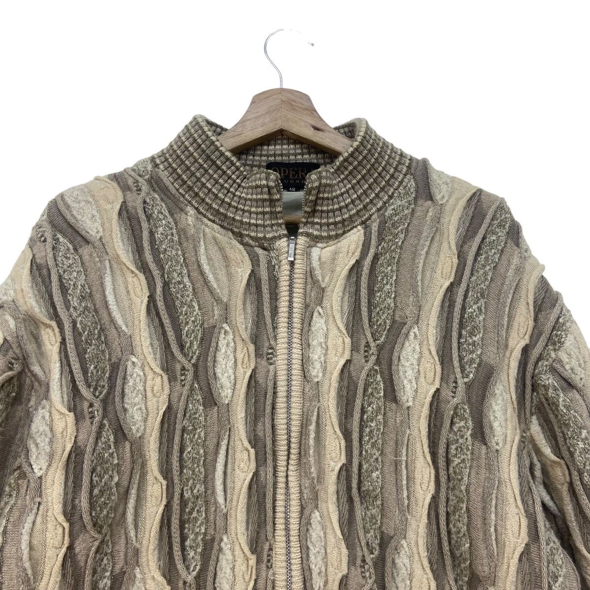Designer × Japanese Brand Opera Uomo Coogi Inspired Knitted Jacket Size US M / EU 48-50 / 2 - 7 Thumbnail