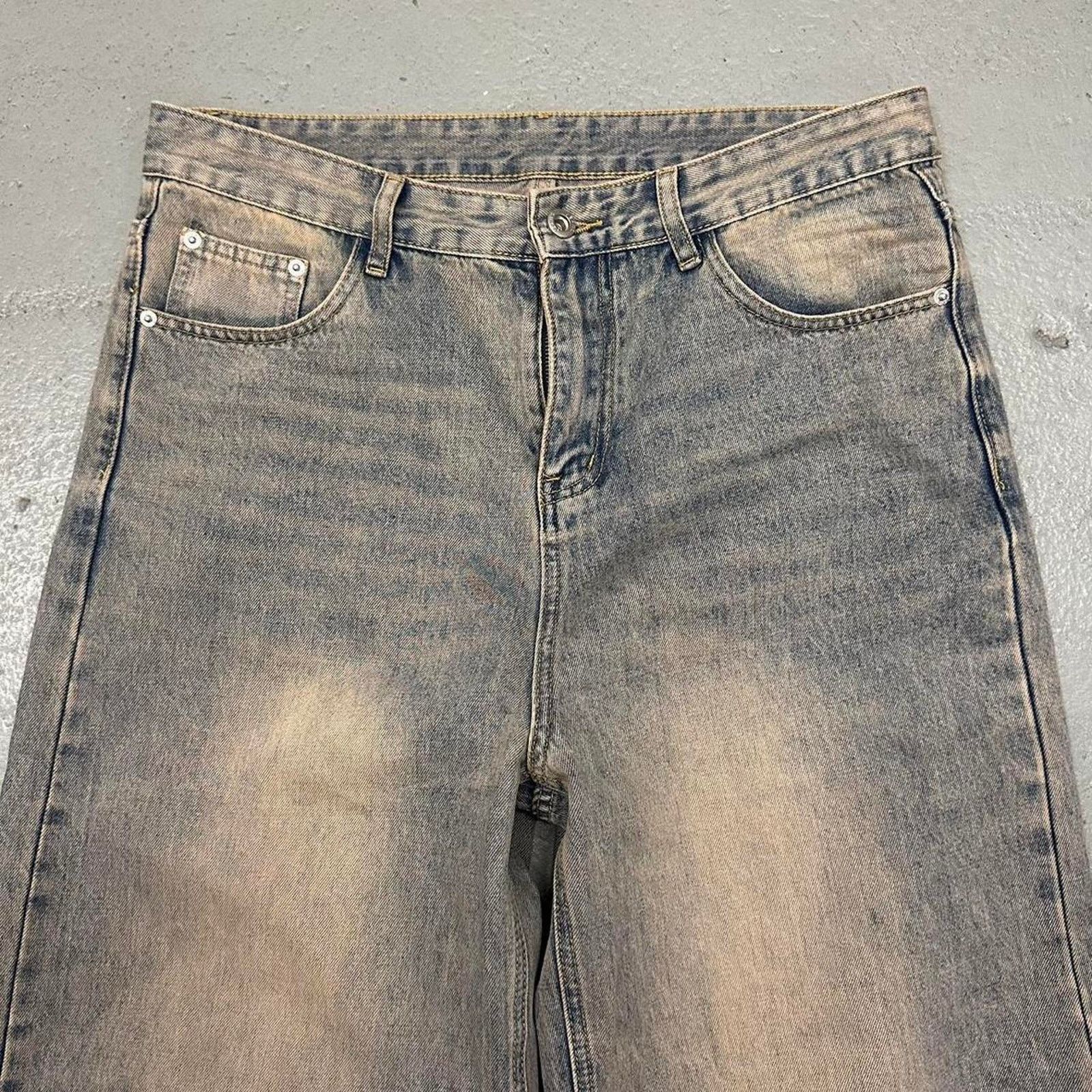 Vintage Vintage Baggy Y2k Urban Desert Wash Skater Jeans Mens 30 Size US 30 / EU 46 - 4 Thumbnail