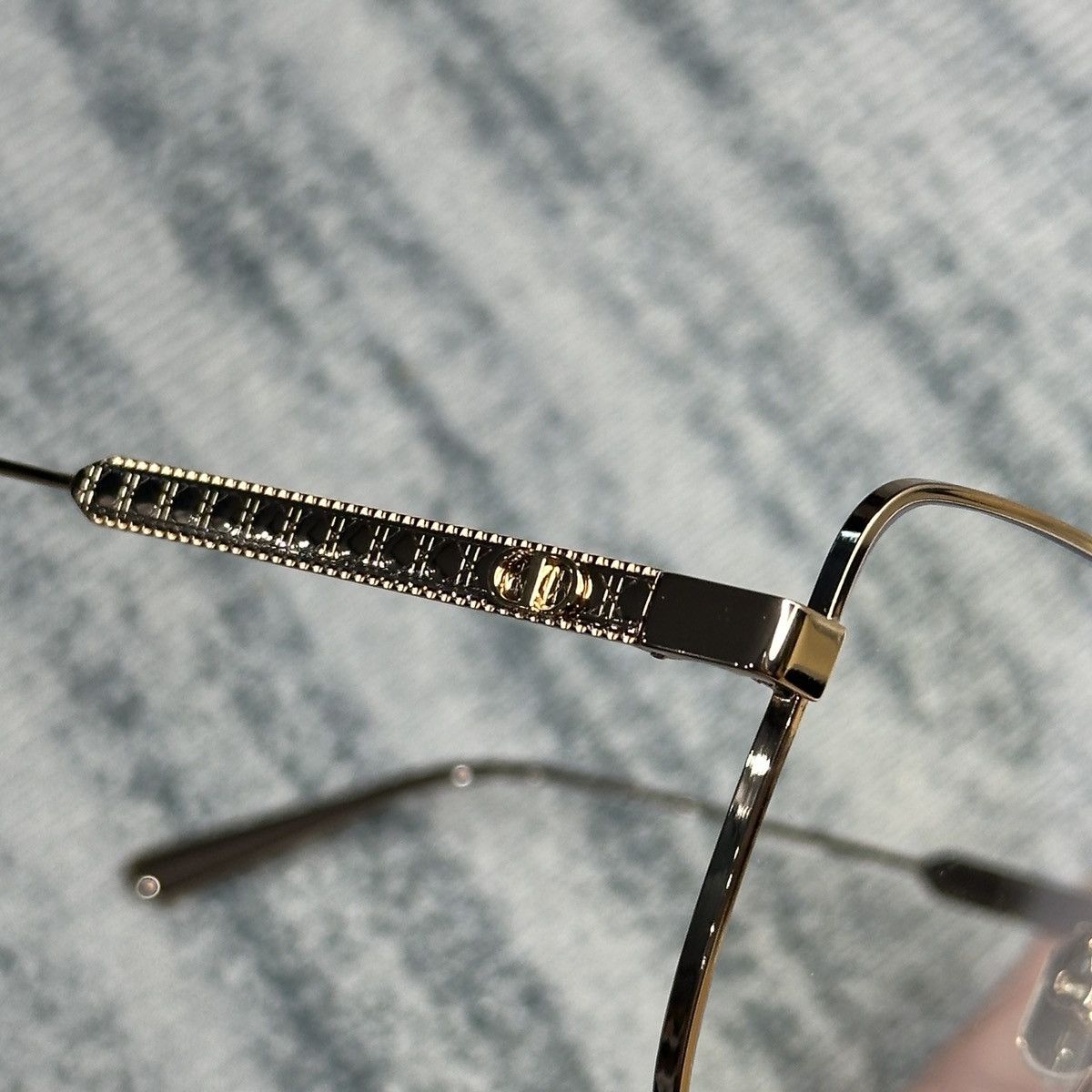 Dior DIOR DIORCANNAGEO S1F E0BB EYEGLASSES Size ONE SIZE - 5 Thumbnail