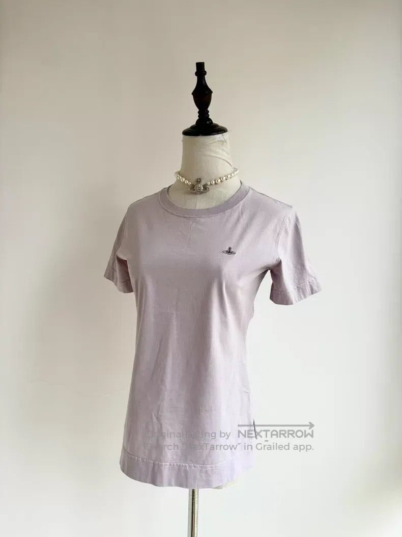 Vivienne Westwood Vivienne Westwood Light Purple Small Saturn Short Sleeve S Size M / US 6-8 / IT 42-44 - 3 Thumbnail
