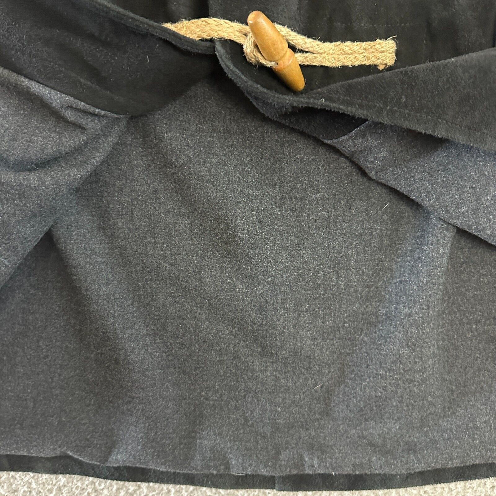 Polo Ralph Lauren Vintage Polo Ralph Lauren Suede Jacket Rope Toggle Hood Size US L / EU 52-54 / 3 - 3 Thumbnail
