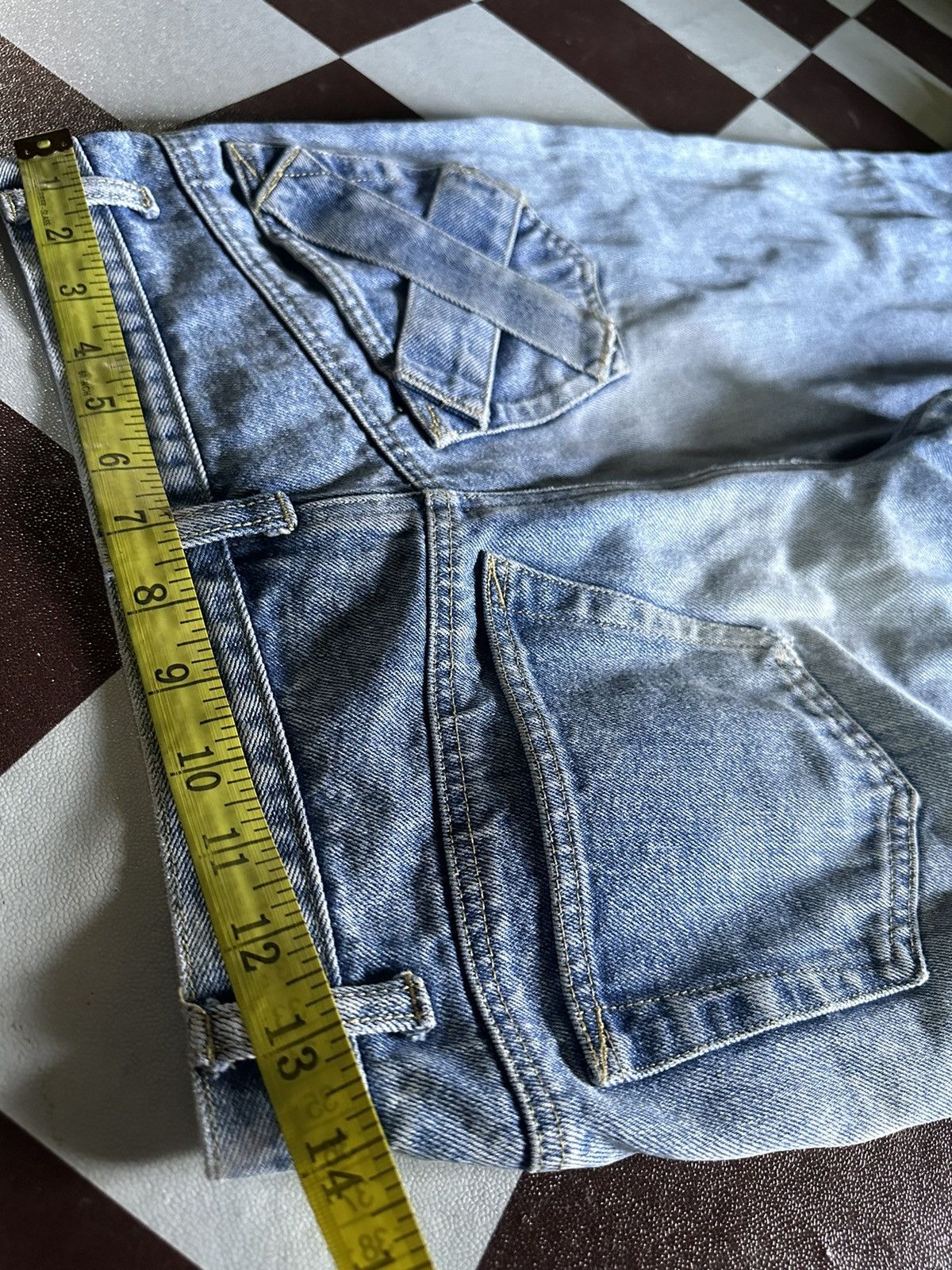 Vintage B.scott blue denim jeans Size US 28 / EU 44 - 9 Thumbnail