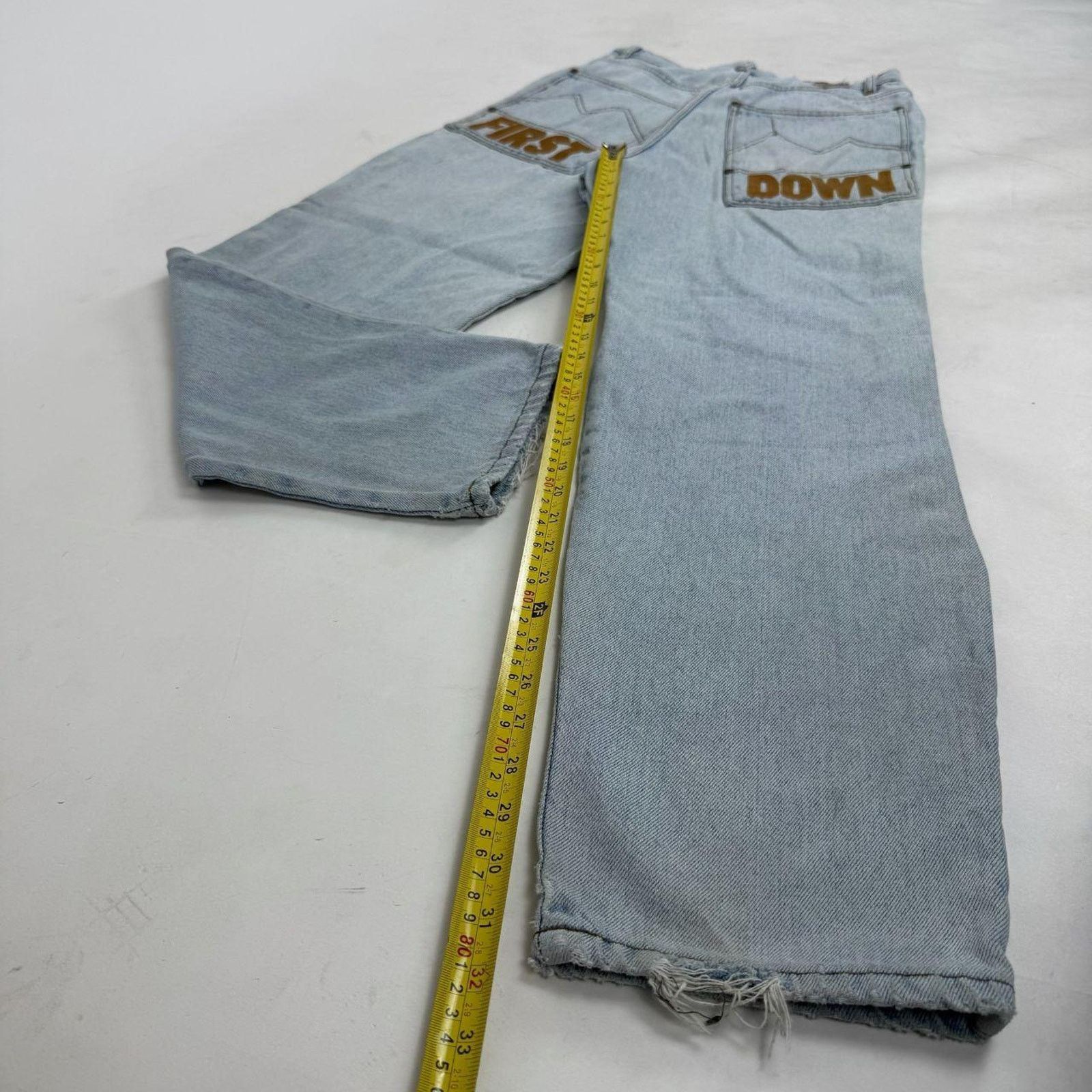 JNCO × Southpole × Vintage Vintage y2k embroidered faded archive skater baggy jeans Size US 28 / EU 44 - 3 Thumbnail
