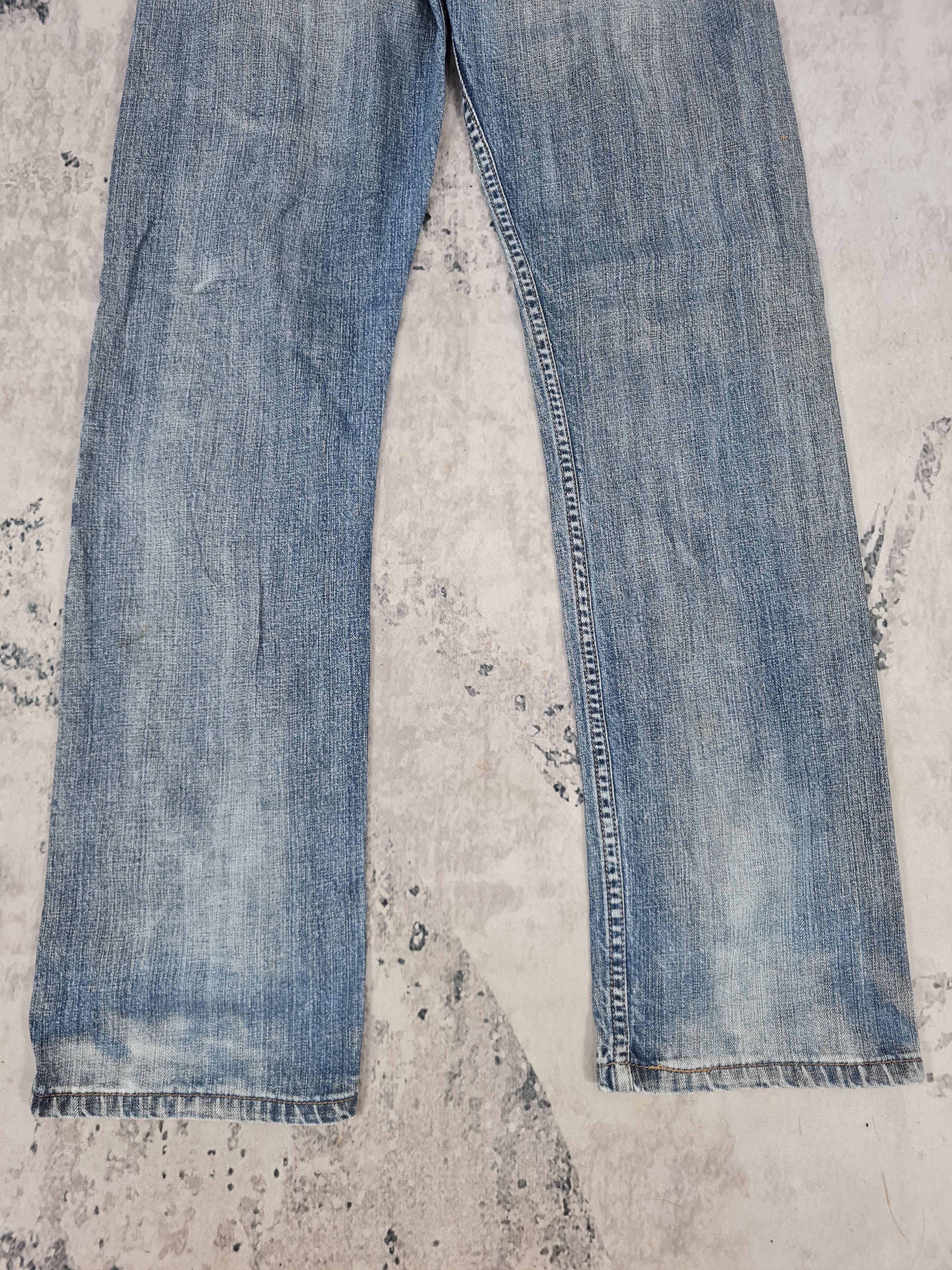 Levi's Vtg LEVIS 514 Distressed Ripped Slim Jeans L0365 Size 33X34 Size US 33 - 8 Thumbnail