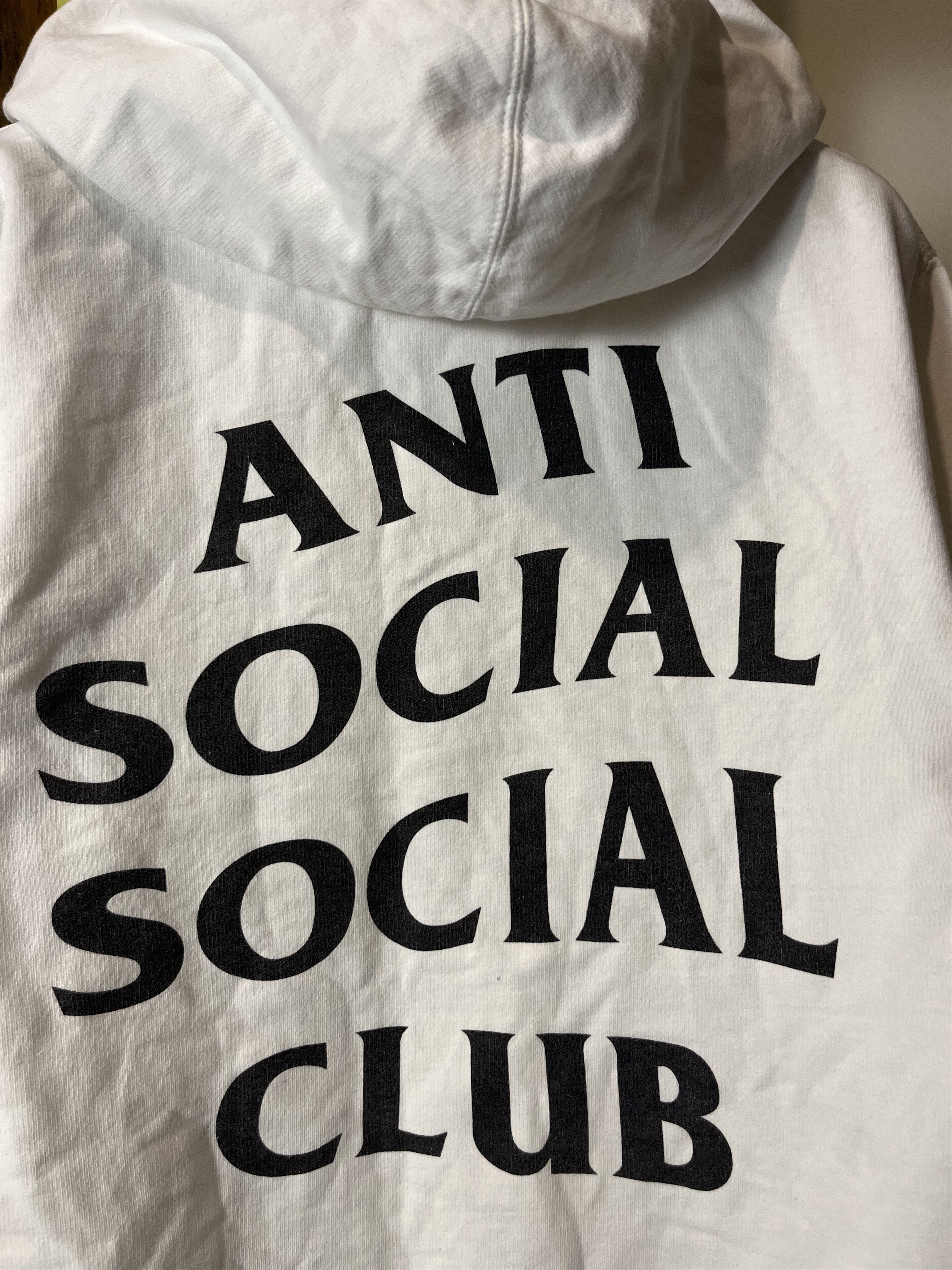 Anti Social Social Club × Independent Trading Co. Anti Social Social Club ASSC Classic Logo White Hoodie Size US S / EU 44-46 / 1 - 4 Thumbnail