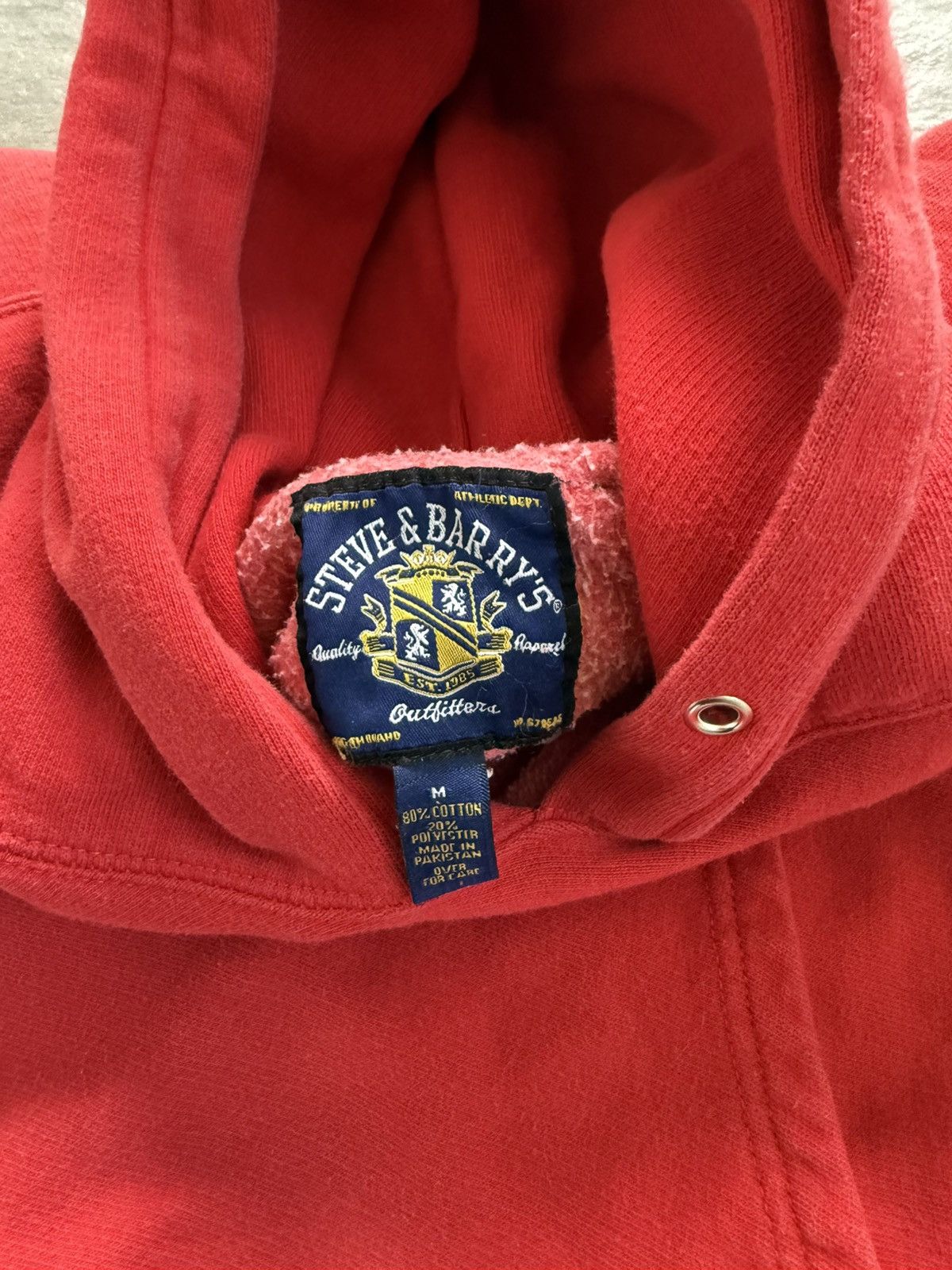 Steve And Barrys Wisconsin steve and barrys reverse weave hoodie Size US M / EU 48-50 / 2 - 4 Thumbnail