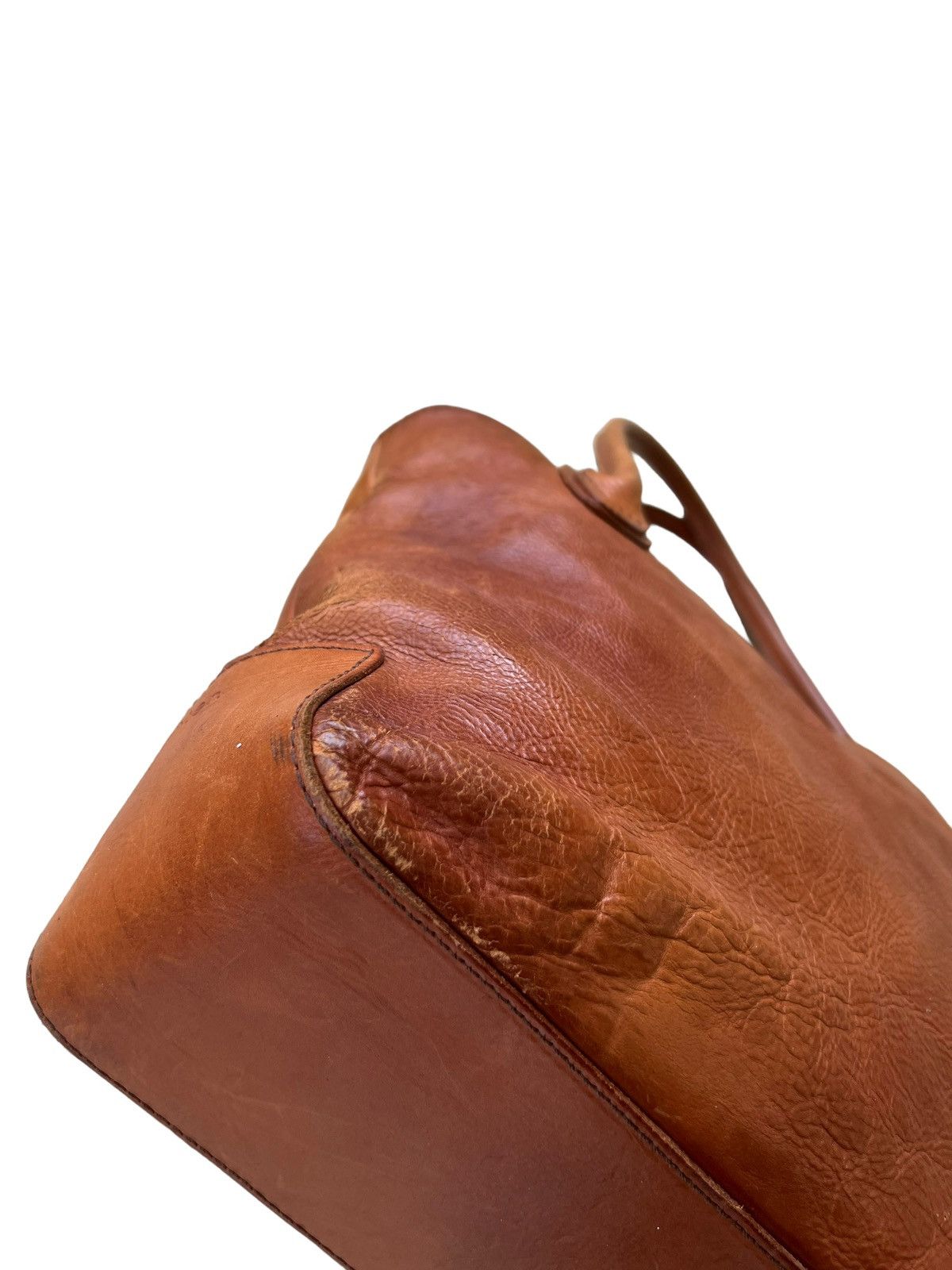 Leather Genten Japan Patina Leather Shoulder Bag Size ONE SIZE - 12 Thumbnail