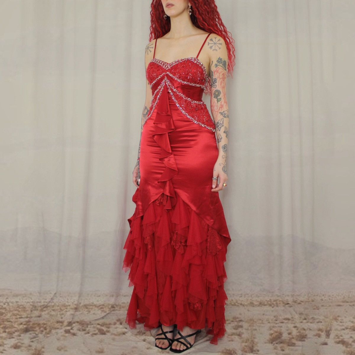 Other 💃🏻RED MAXI DRESS💃🏻 Size S / US 4 / IT 40 - 2 Thumbnail