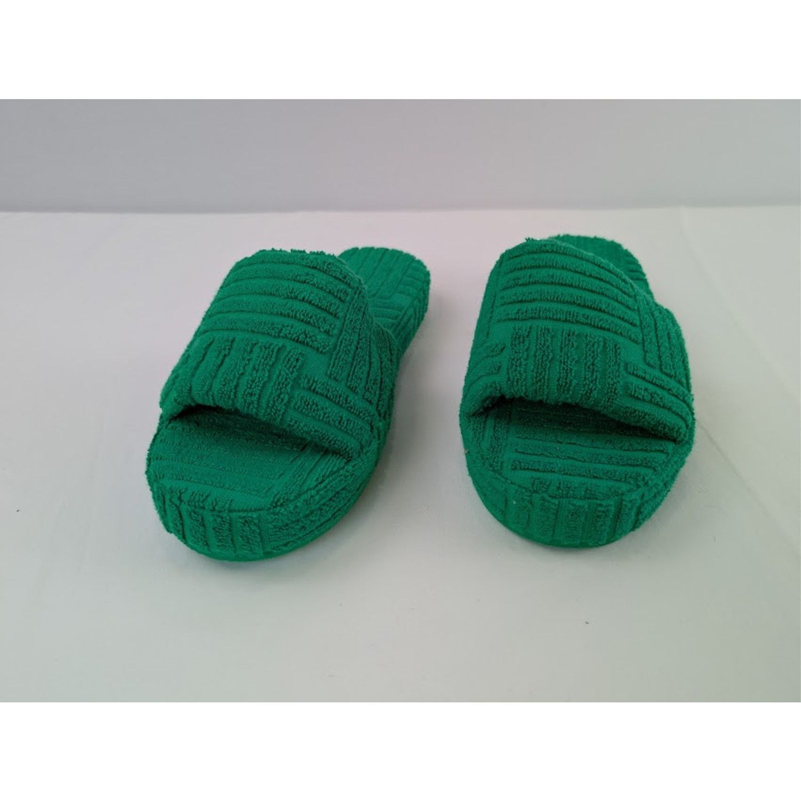 Bottega Veneta o1rshd1 Resort Geometric Sponge Slide Sandal in Grass Size US 8 / EU 41 - 8 Thumbnail