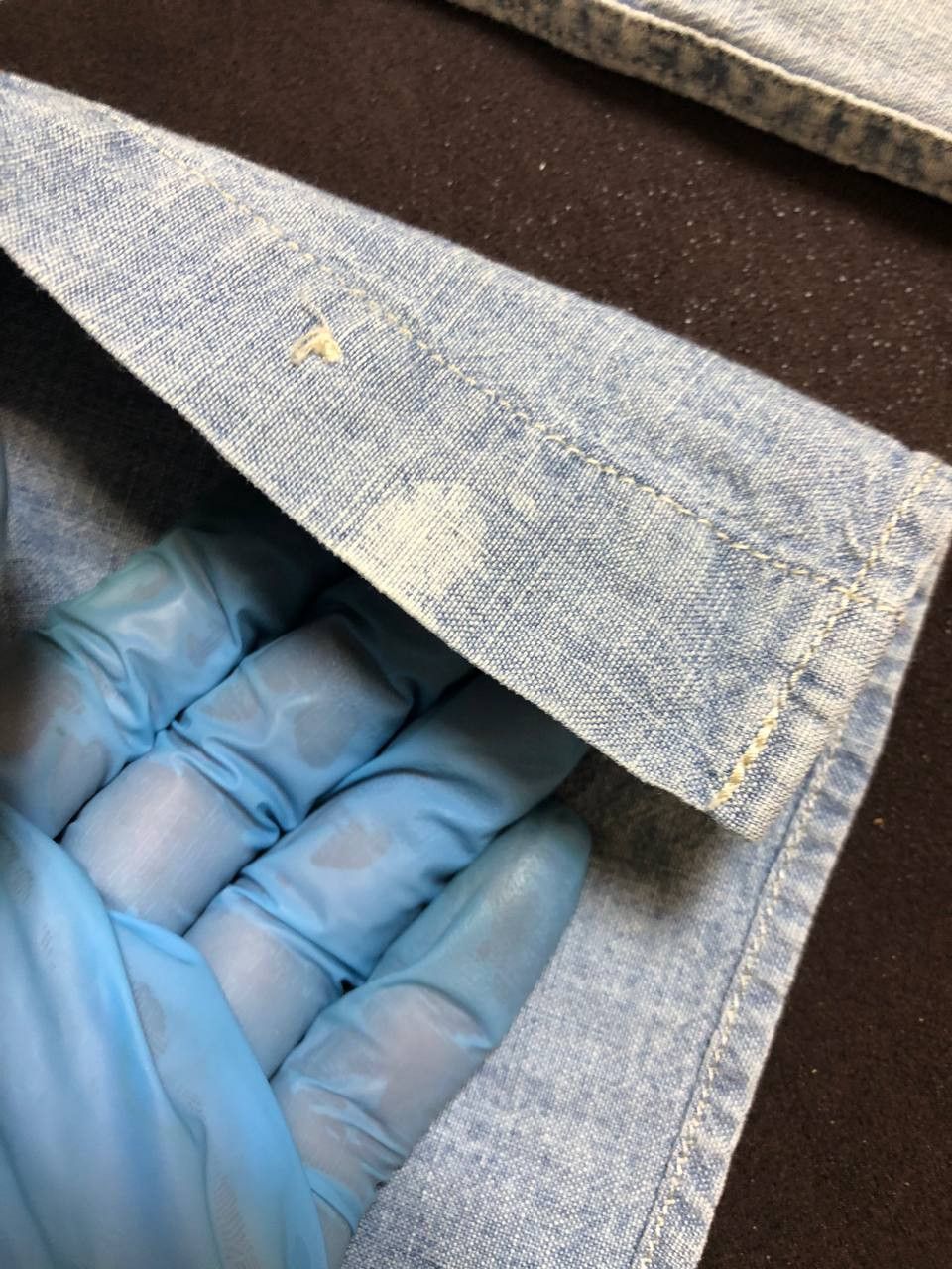 Denim & Supply Ralph Lauren Denim Supply Ralph Lauren Shirt Bandana Back Chambray Size US XS / EU 42 / 0 - 7 Thumbnail