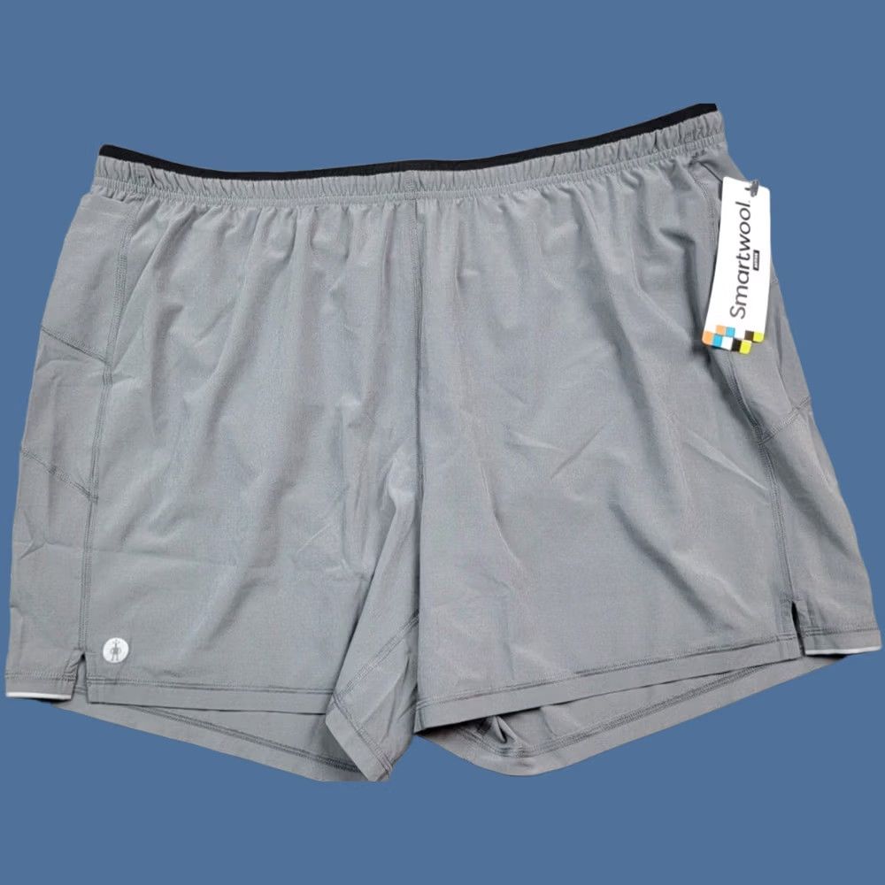 Smartwool Smartwool Active Shorts Mens XL Gray 5'' Inseam Lined Pockets Drawstring Quick Dry NWT Breathing Athletic Shorts Size US 36 / EU 52 - 1 Thumbnail