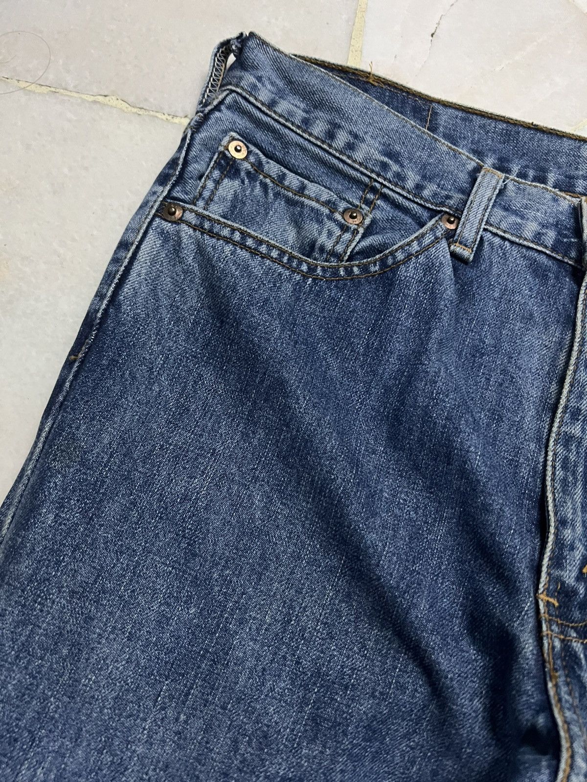 Levi's 💥Crazy 90’s💥Levis 517 Flare Denim Jeans Size US 32 / EU 48 - 9 Thumbnail