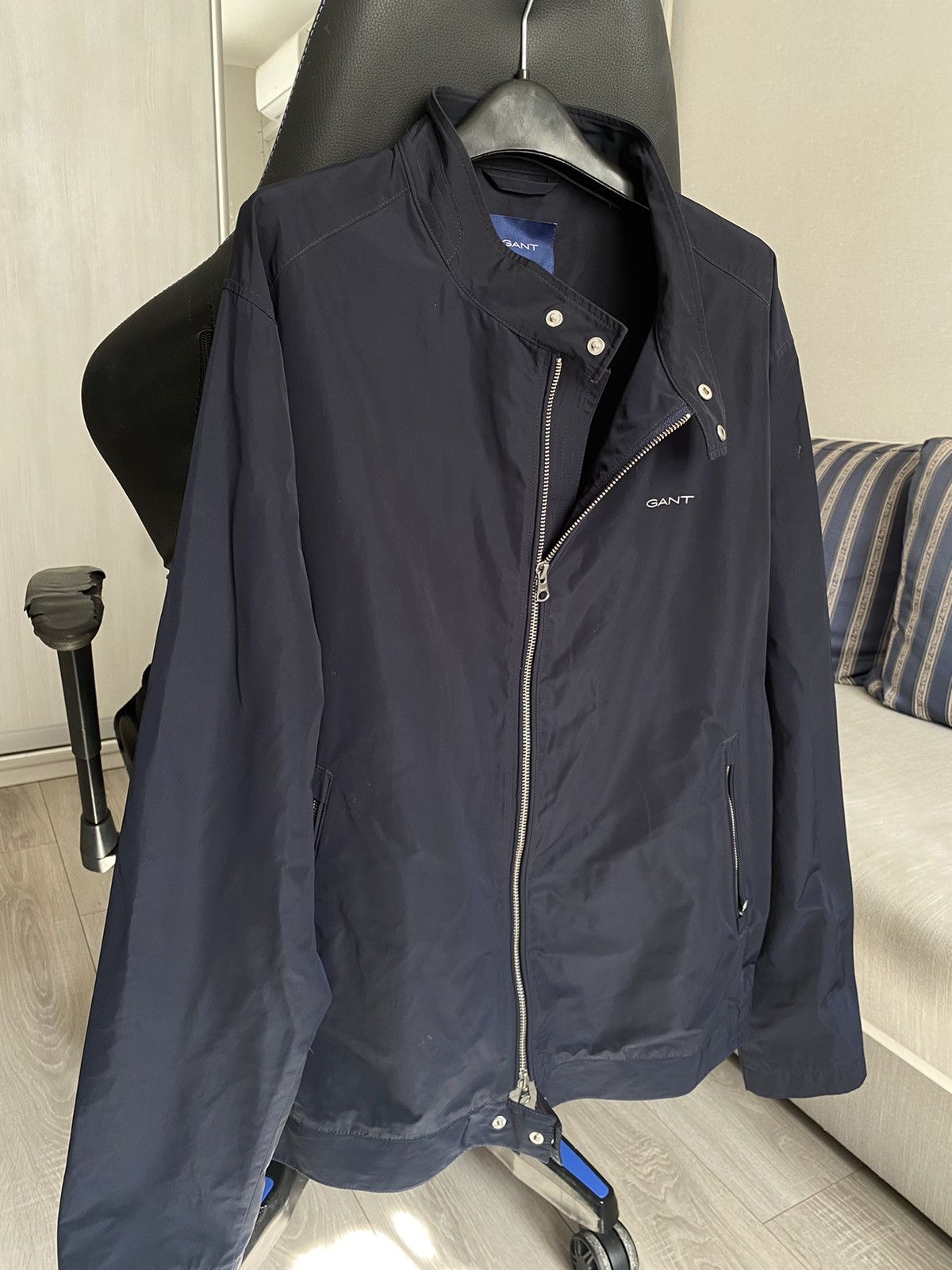 Gant Gant light jacket over shirt with collar navy L Size US L / EU 52-54 / 3 - 3 Thumbnail