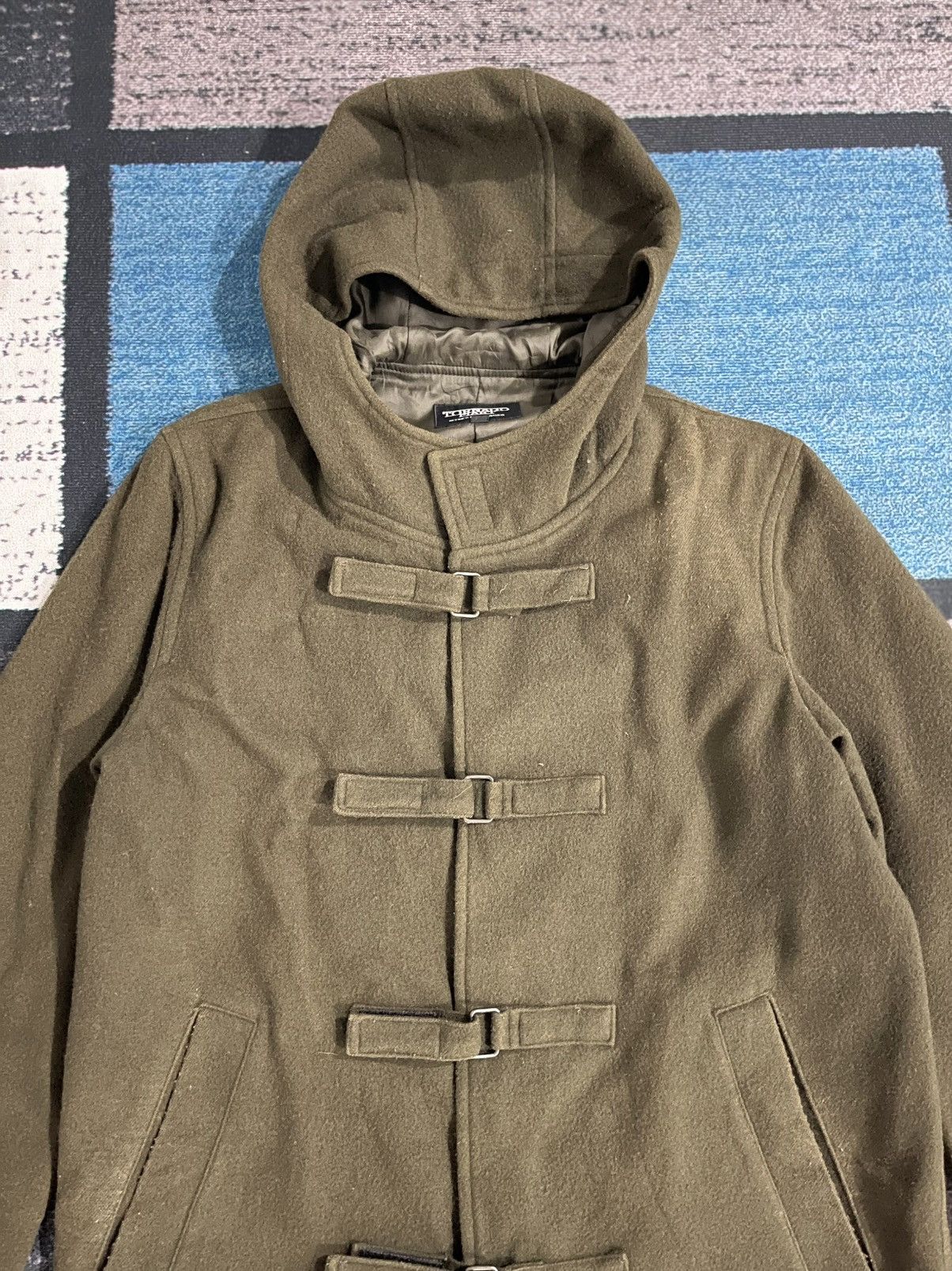 Tornado Mart Vintage Tornado Mart Japan Wool Hoodie Jacket Size US L / EU 52-54 / 3 - 5 Thumbnail