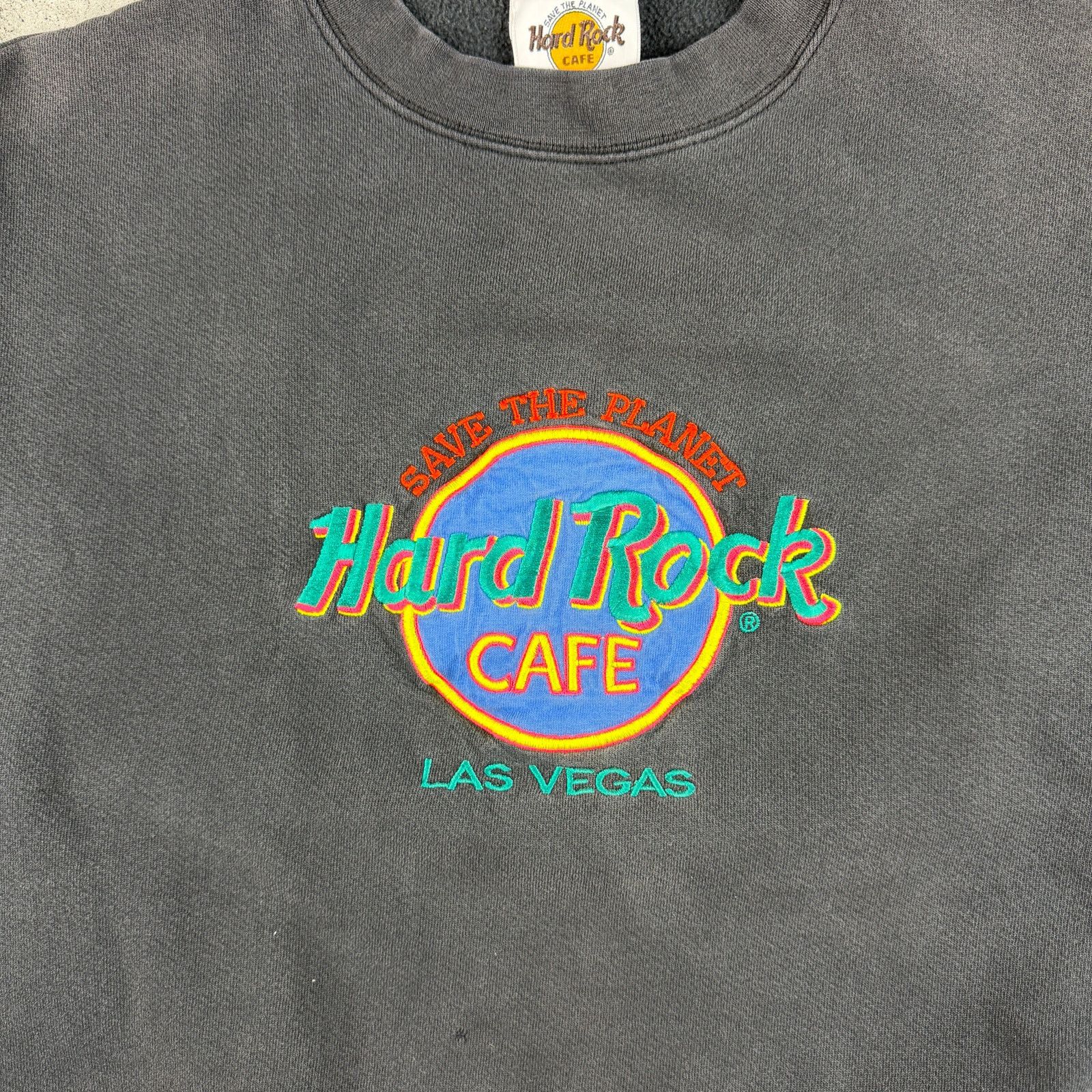 Hard Rock Cafe Vintage Hard Rock Cafe Las Vegas Crewneck Sweatshirt XL Size US XL / EU 56 / 4 - 2 Thumbnail