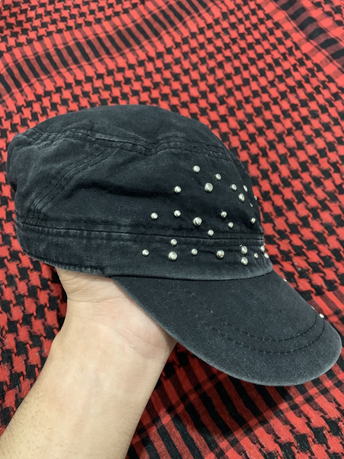 Japanese Brand Catch Catch Studded Commando Hat Punk Rock Vtg Stylish Size ONE SIZE - 4 Thumbnail