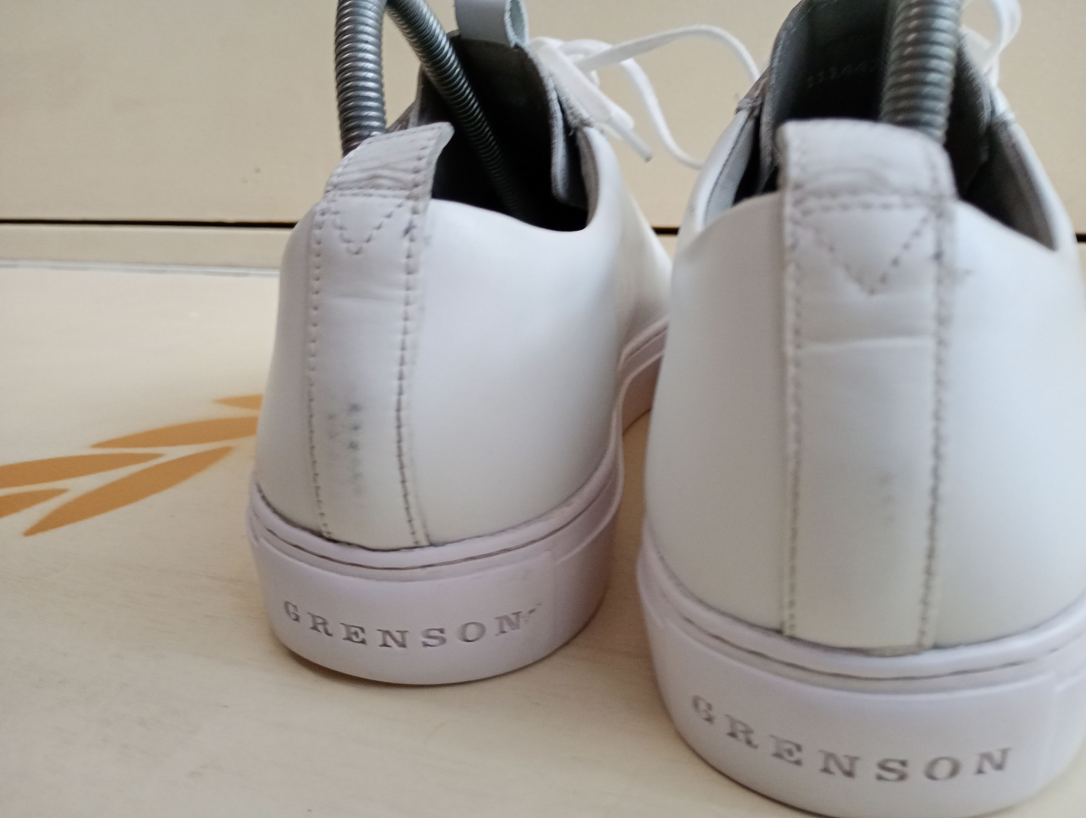 Grenson Grenson White Leather Sneakers Size US 8 / EU 41 - 14 Thumbnail