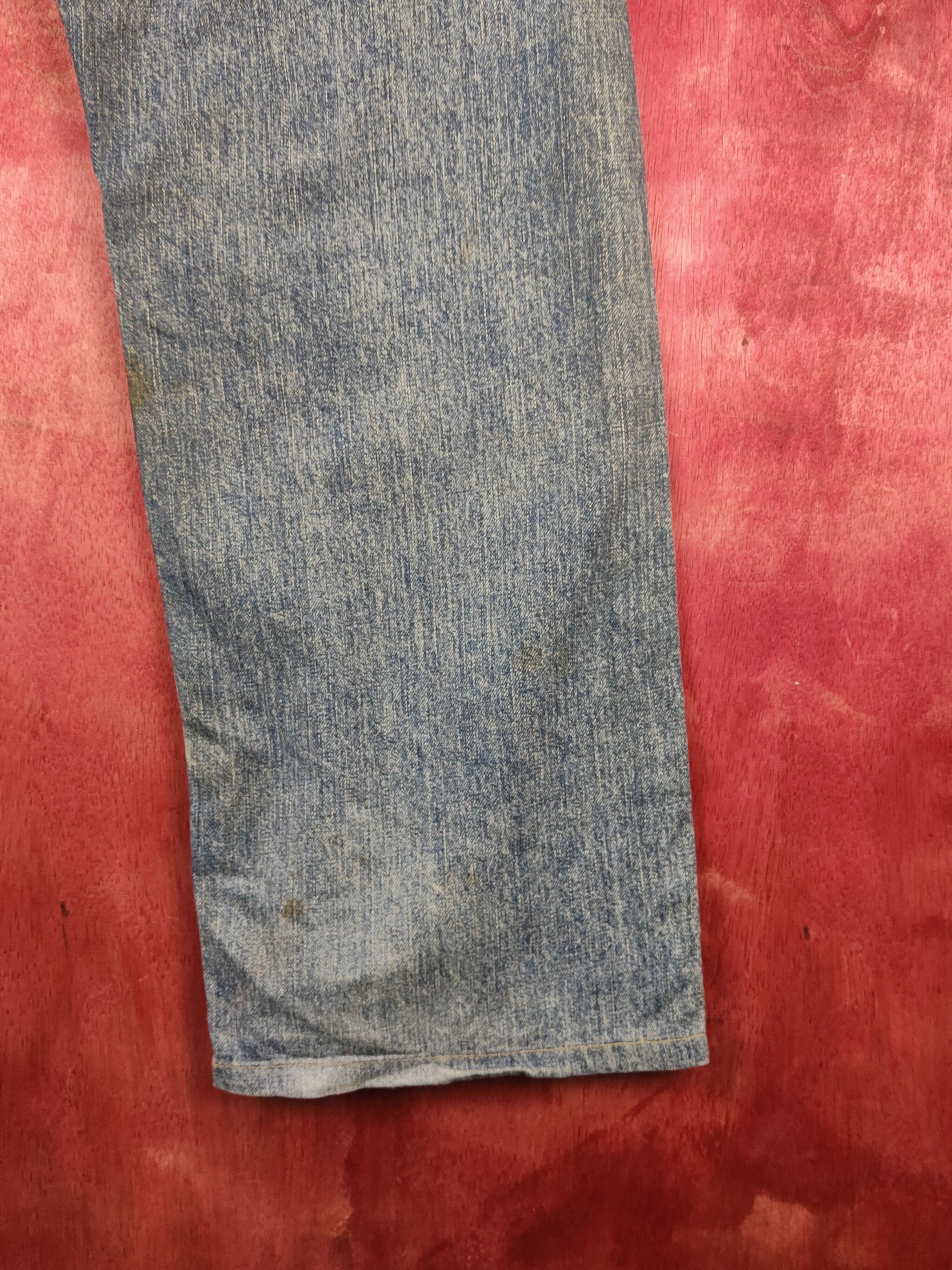 Levi's DL Levi's Blue Faded Distressed Ripped Jeans #S2308 Size US 34 / EU 50 - 13 Thumbnail