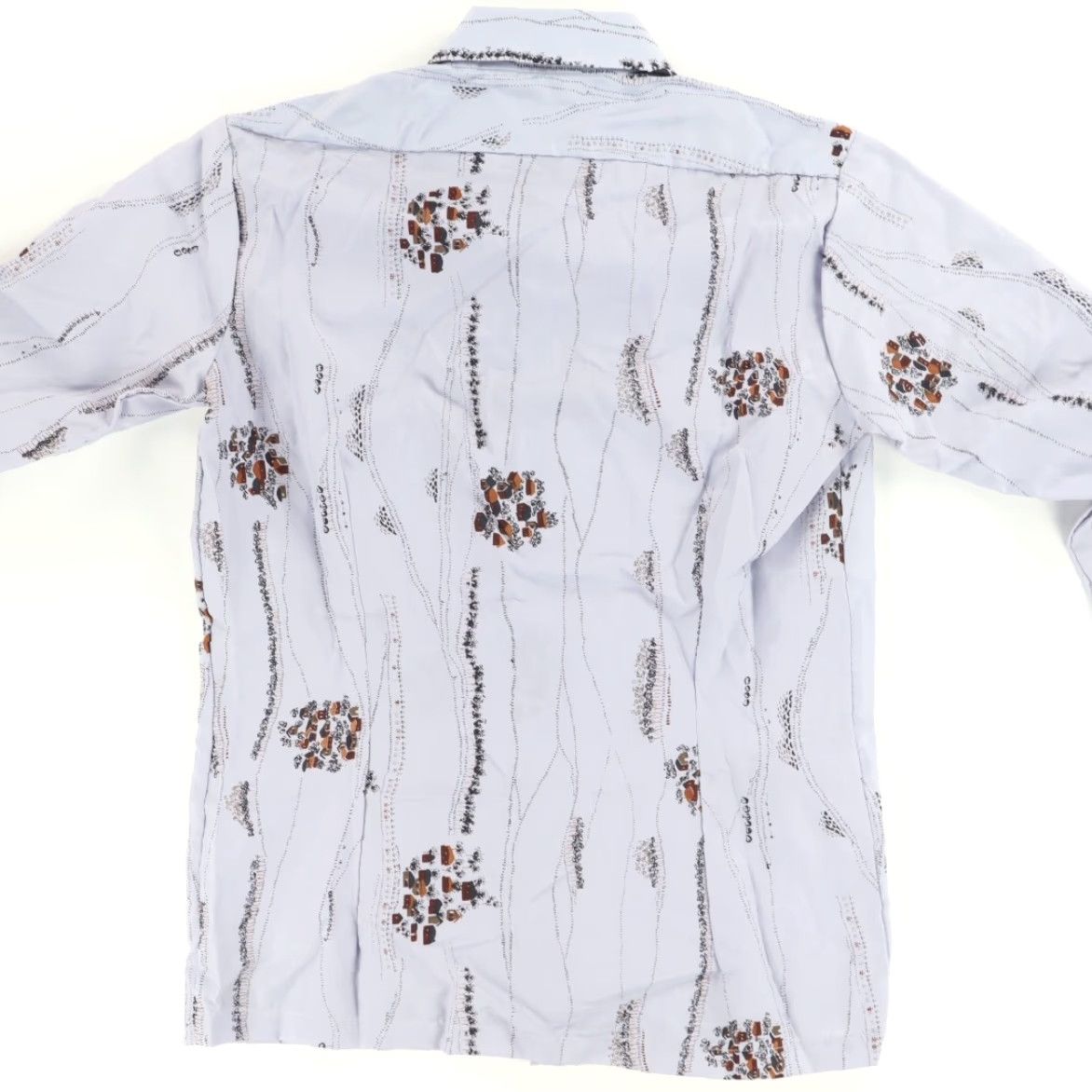 Vintage VTG Mark Elliot Couture Sport All Over Print Button Up Shirt Blue Men's L Size US L / EU 52-54 / 3 - 4 Thumbnail