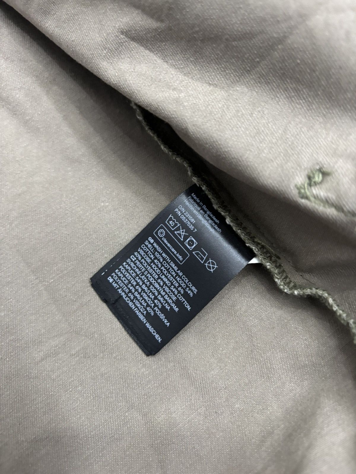 H&M × Hysteric Glamour RARE❤️‍🔥USANYC CAMO MILITARY PARKA WITH HOOD STYLE Size US S / EU 44-46 / 1 - 14 Thumbnail