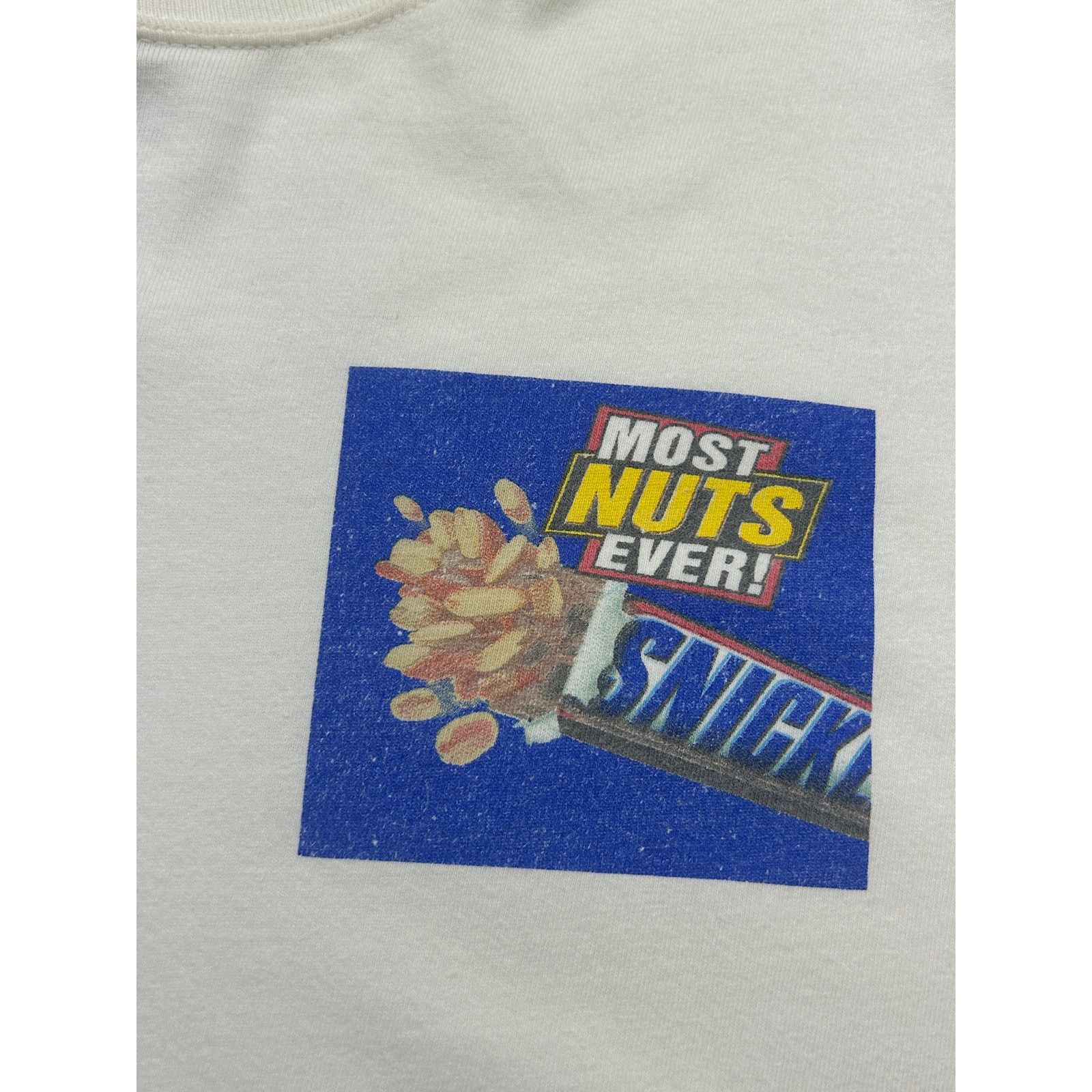 Vintage Vintage Snickers Chocolate Bar Most Nuts Ever T Shirt XL Size US XL / EU 56 / 4 - 4 Thumbnail