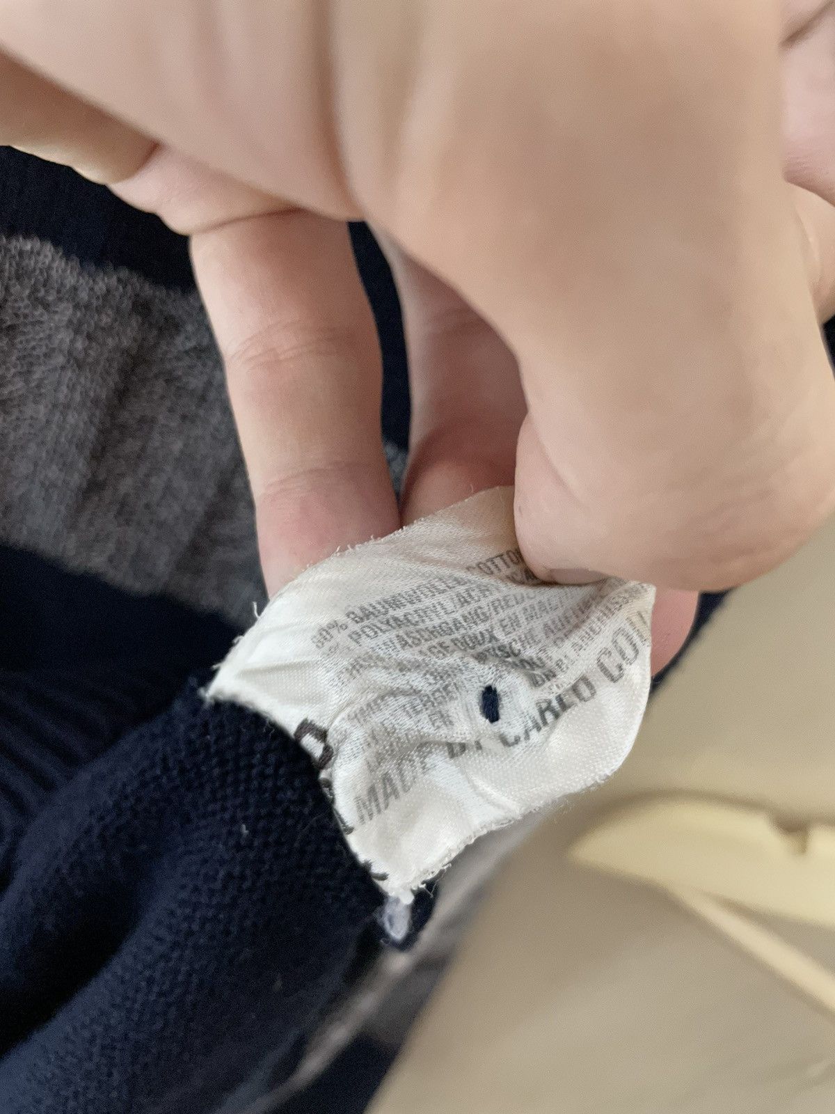 Carlo Colucci × Vintage Carlo Colucci vintage y2k sweater Size US M / EU 48-50 / 2 - 10 Thumbnail
