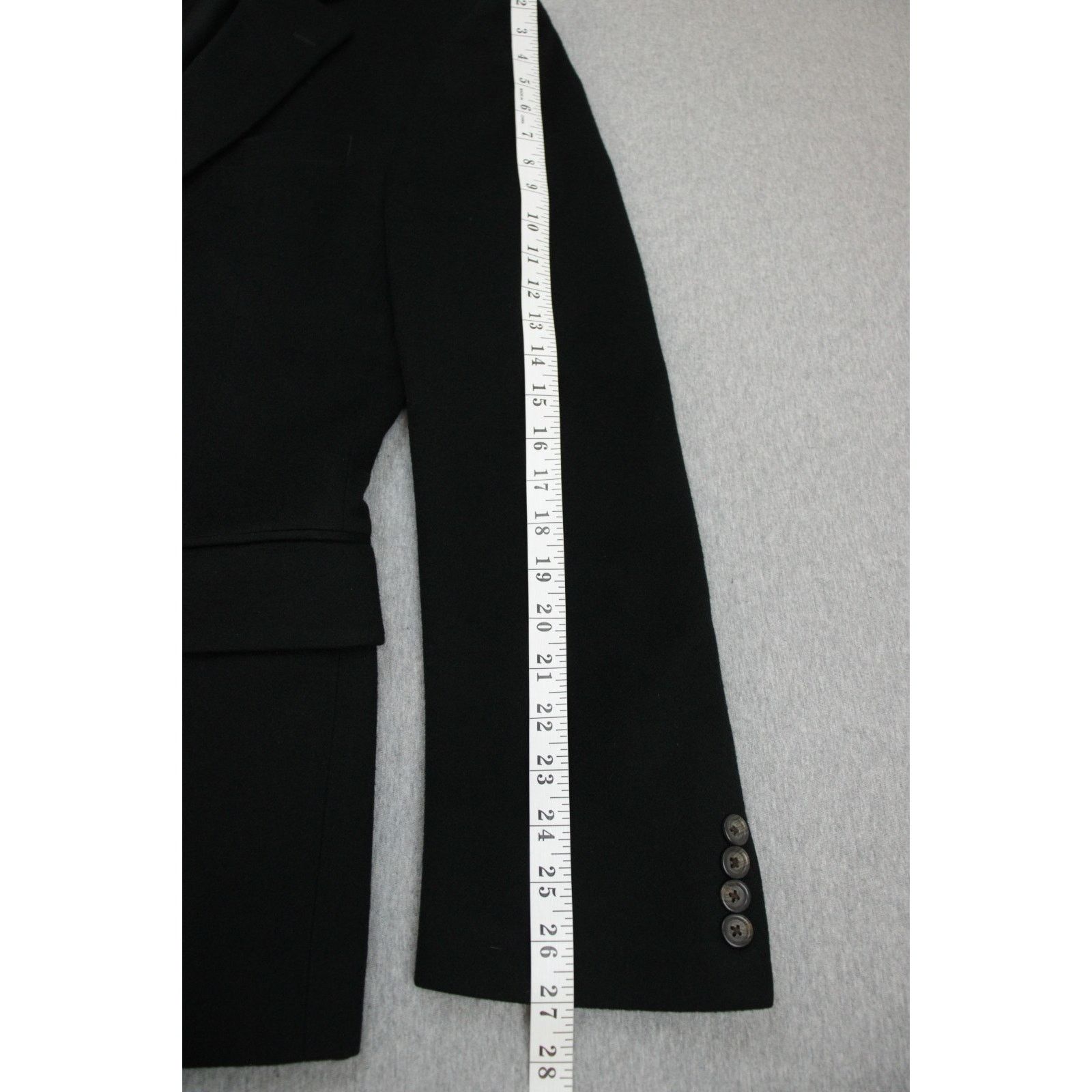 Jos. A. Bank Jos A Bank Blazer Mens 40L Black Cashmere Wool Sports Jacket Size 40L - 8 Thumbnail