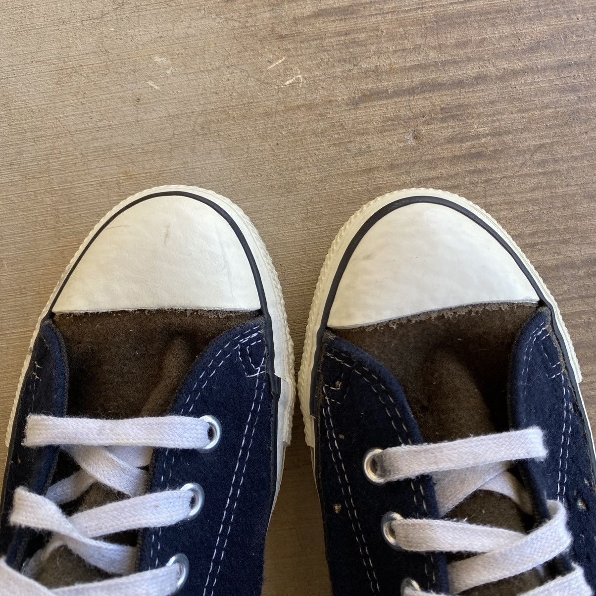 Converse Vintage Converse Shoes All Star Low Wool Made in USA 1980s Size US 7.5 / EU 40-41 - 8 Thumbnail