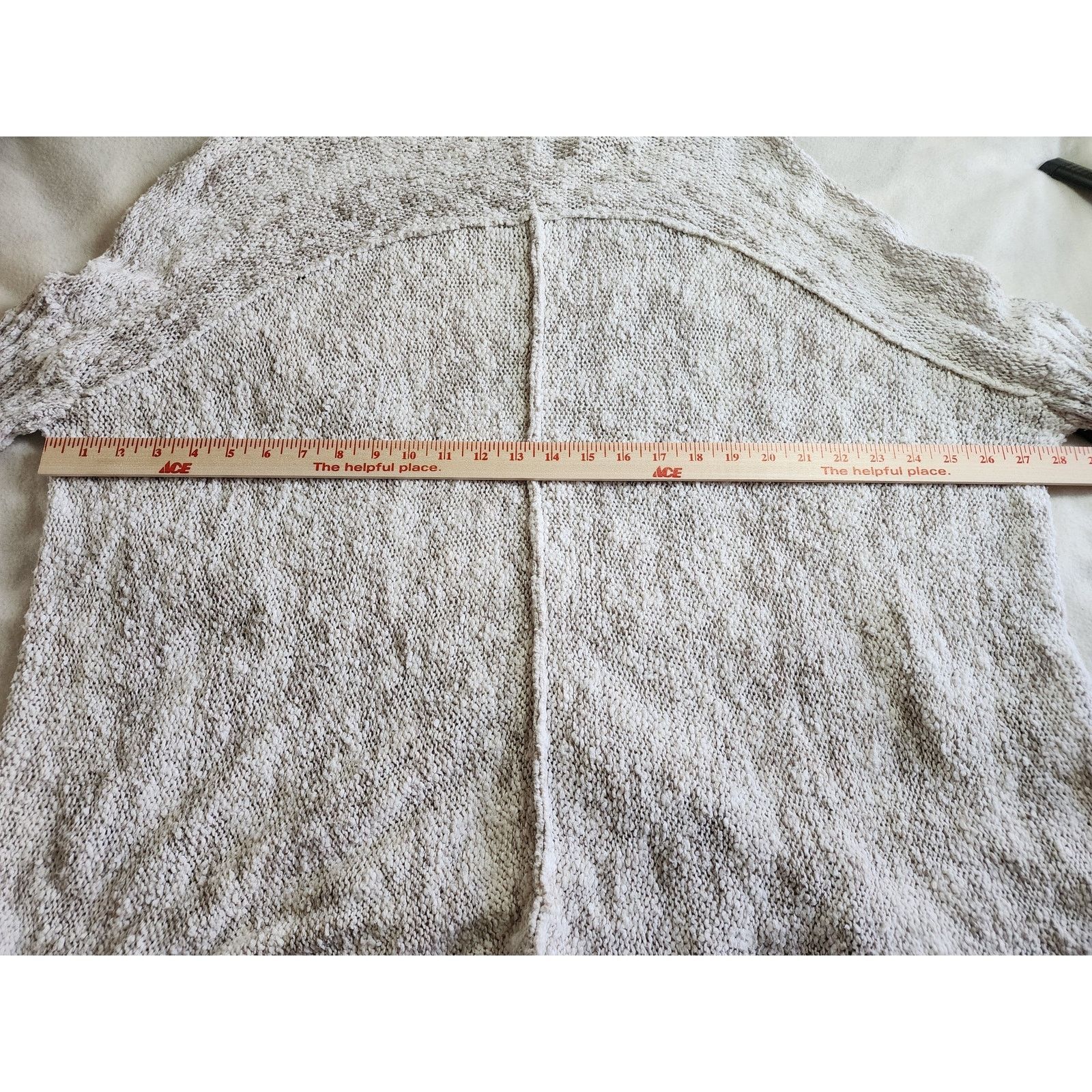 Free People Free People Oversized Chunky Knit Sweater M Gray Lagenlook Size M / US 6-8 / IT 42-44 - 5 Thumbnail