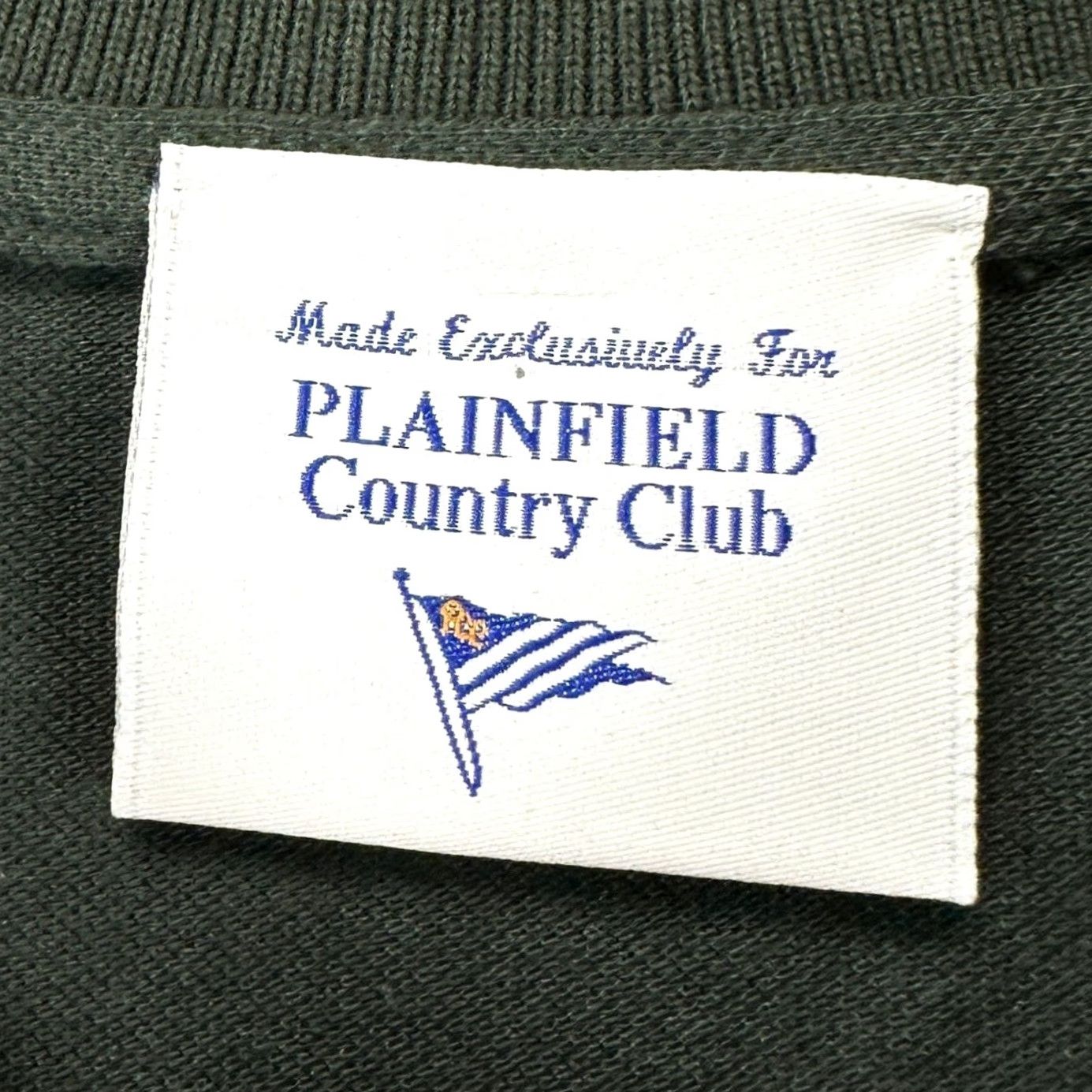 Vintage Duck & Hyde Plainfield Country Club Men Golf Polo Shirt Large Dark Green Rugby NEW Size US L / EU 52-54 / 3 - 5 Thumbnail