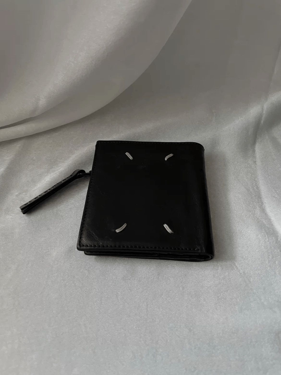 Maison Margiela Maison Margiela Leather Folded Wallet Size ONE SIZE - 2 Thumbnail