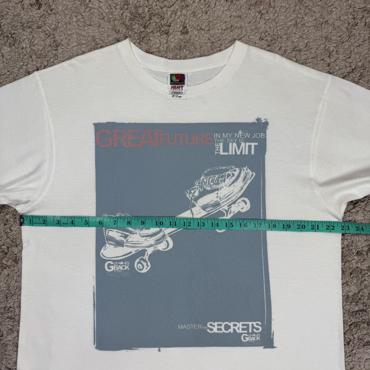 Vintage Vintage Skate Poster T-shirt Size US XXL / EU 58 / 5 - 15 Thumbnail