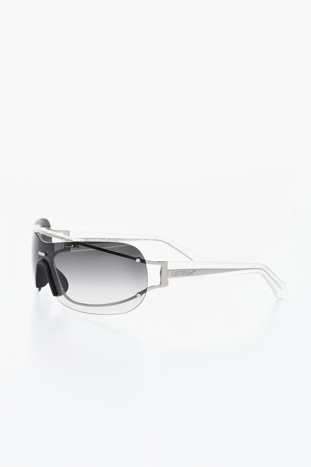 Off-White og1mm0426 Size: OS / Shield Sunglasses in Grey Size ONE SIZE - 2 Thumbnail