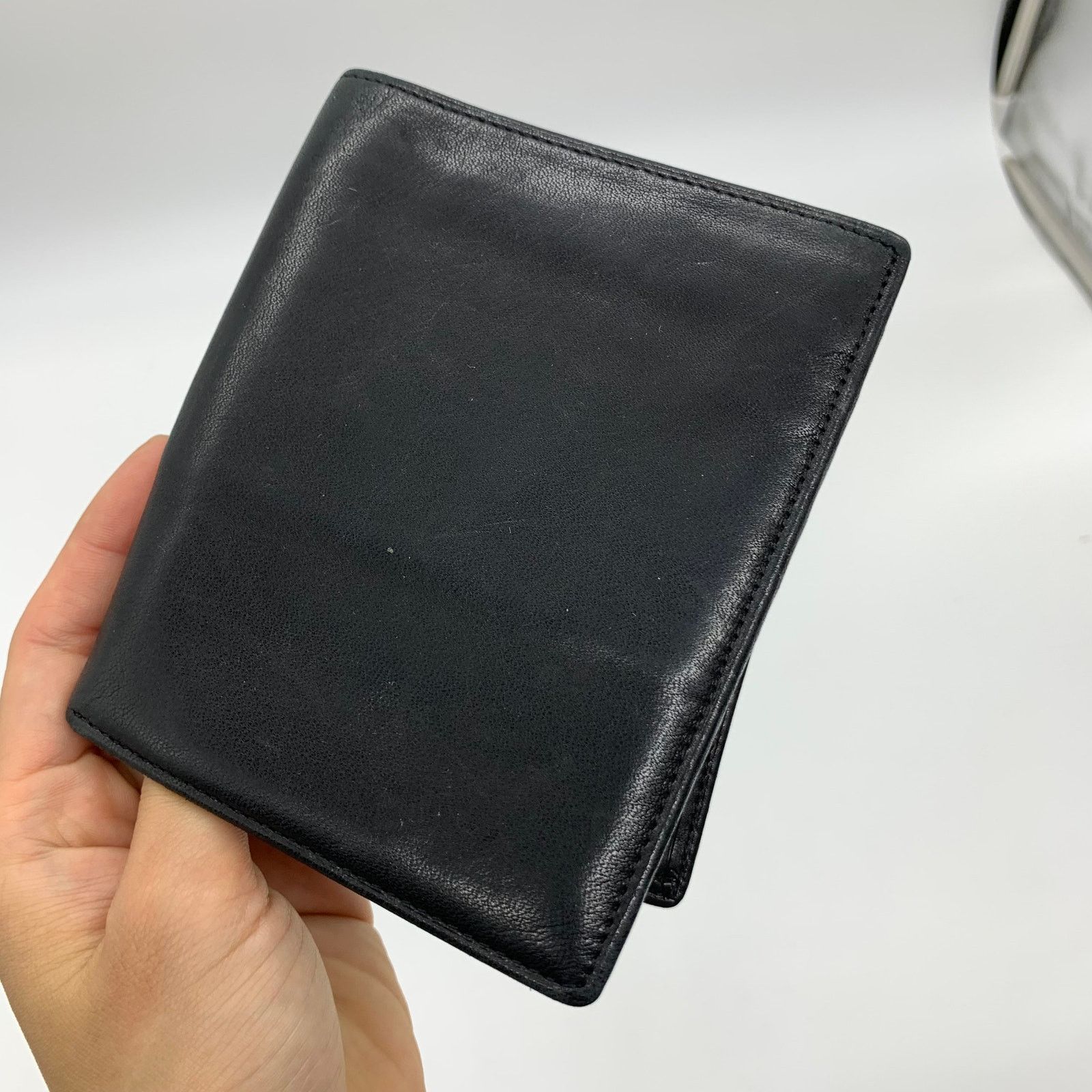 Other Top Gran Leather Black Bi Fold Wallet Size ONE SIZE - 1 Thumbnail