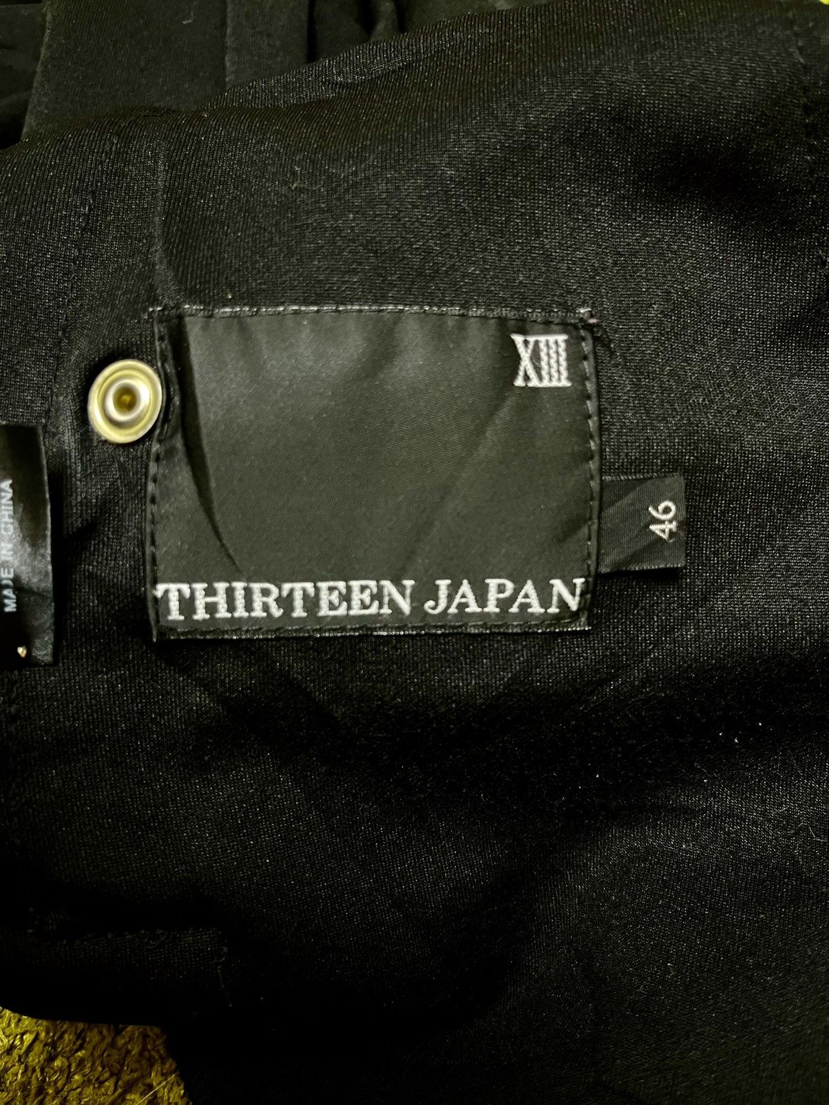 Japanese Brand Thirteen Japan X111 Punk Pants Size US 33 - 3 Thumbnail
