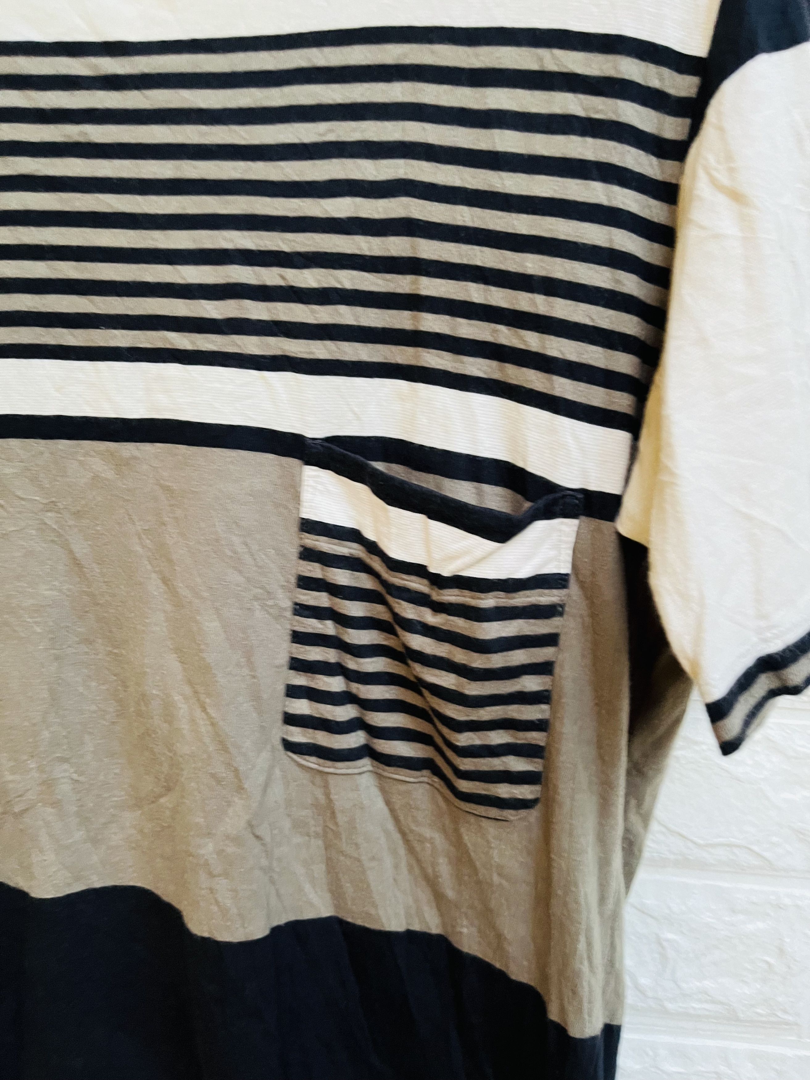 Japanese Brand × Lemaire × Vintage Vintage Lemaire Striped Japanese Designer Fashion Style Size US M / EU 48-50 / 2 - 6 Thumbnail
