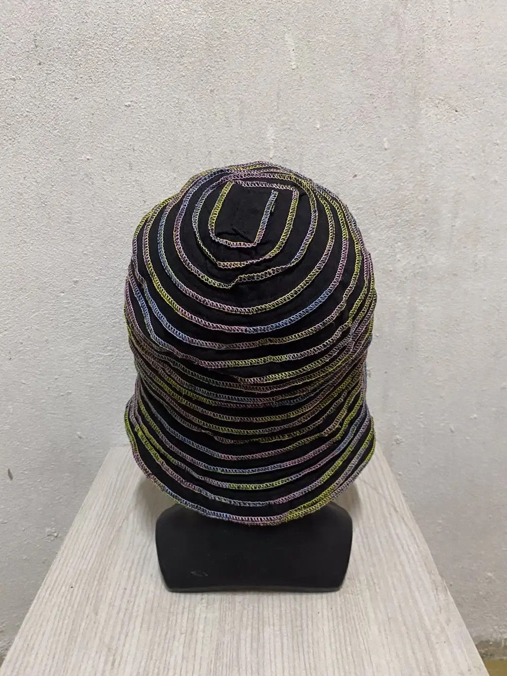 Vintage Japanese Brand Stripe Design Bucket Hat Size ONE SIZE - 4 Thumbnail