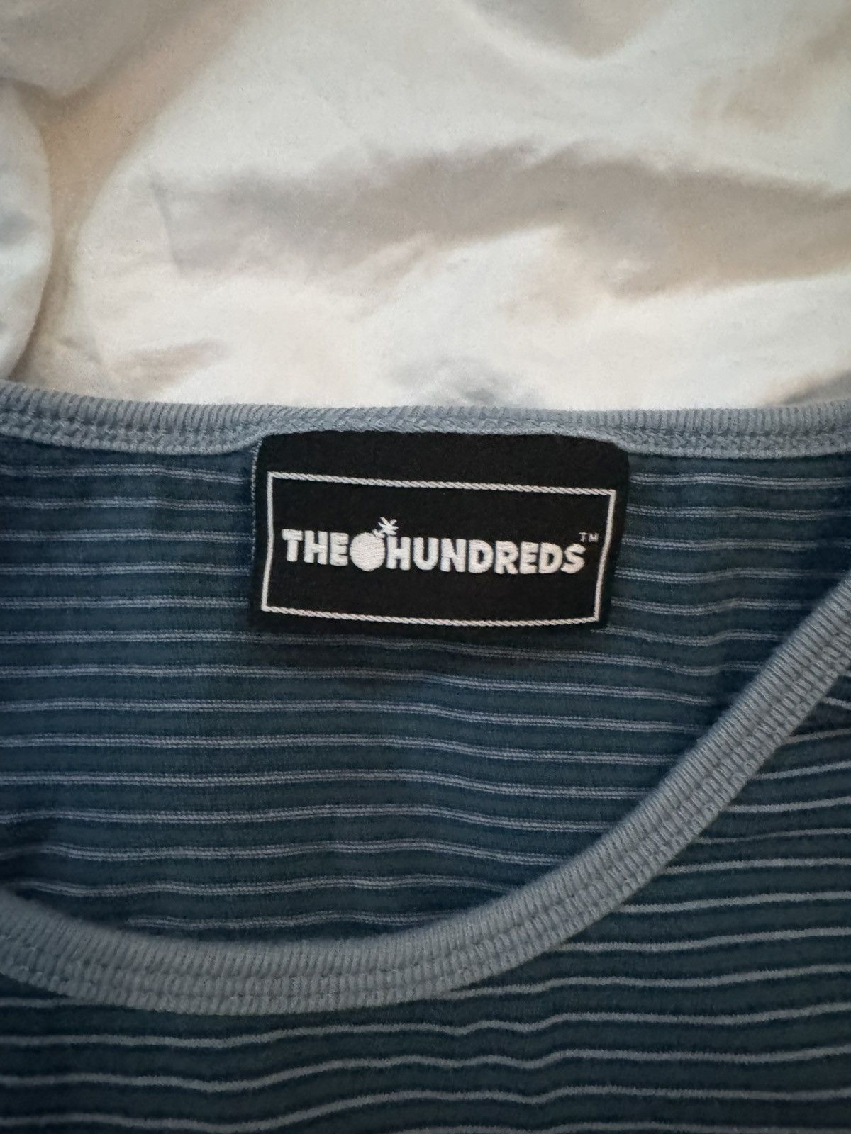 The Hundreds 2012 The Hundreds pinstripe Adam bomb tank top sleeveless Size US L / EU 52-54 / 3 - 3 Thumbnail