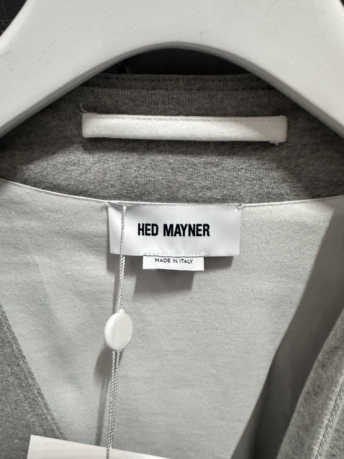 Hed Mayner Hed mayner Embroidered sweatshirt- medium grey Size US M / EU 48-50 / 2 - 3 Thumbnail
