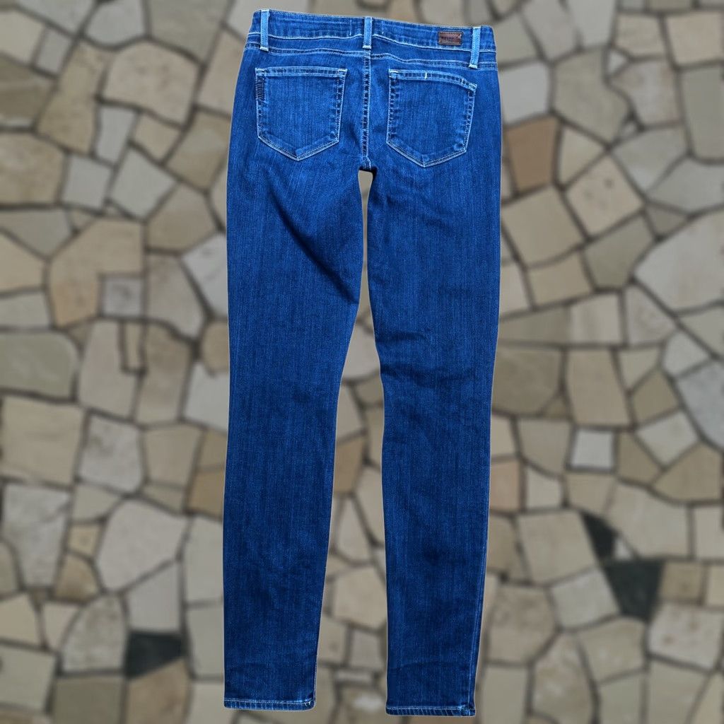 Paige VINTAGE Paige Jeans Verdugo Ultra Skinny Tag 28 X 29 Distressed Blue Denim Jeans Womens Slim 5-Pocket Bohemian USA City Size 28" / US 6 / IT 42 - 1 Thumbnail