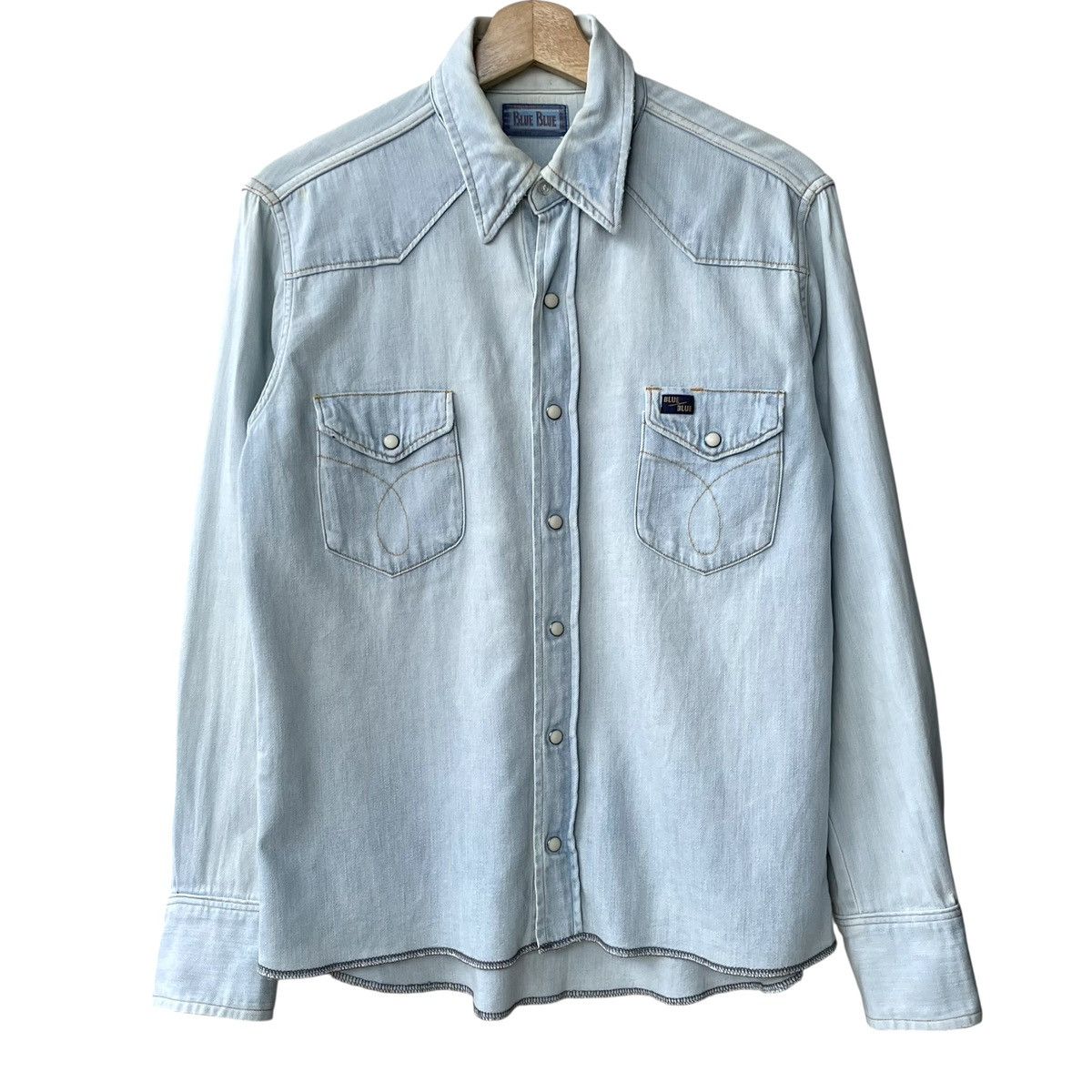 Blue Blue Japan Blue Blue Japan H.R Market WMN Denim Western Shirt Size M / US 6-8 / IT 42-44 - 1 Thumbnail