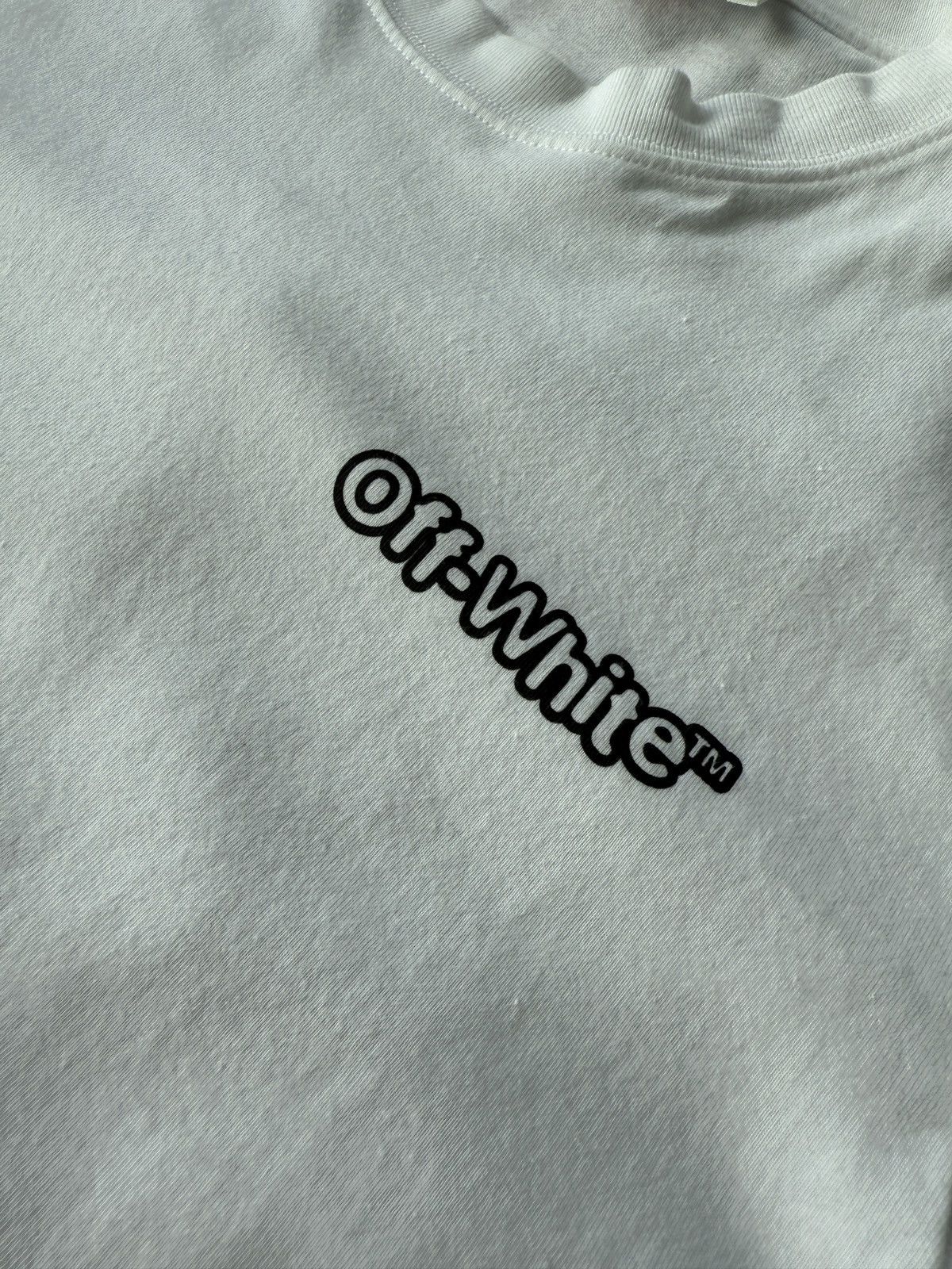 Off-White Off-White Logo T-Shirt Size US S / EU 44-46 / 1 - 4 Thumbnail