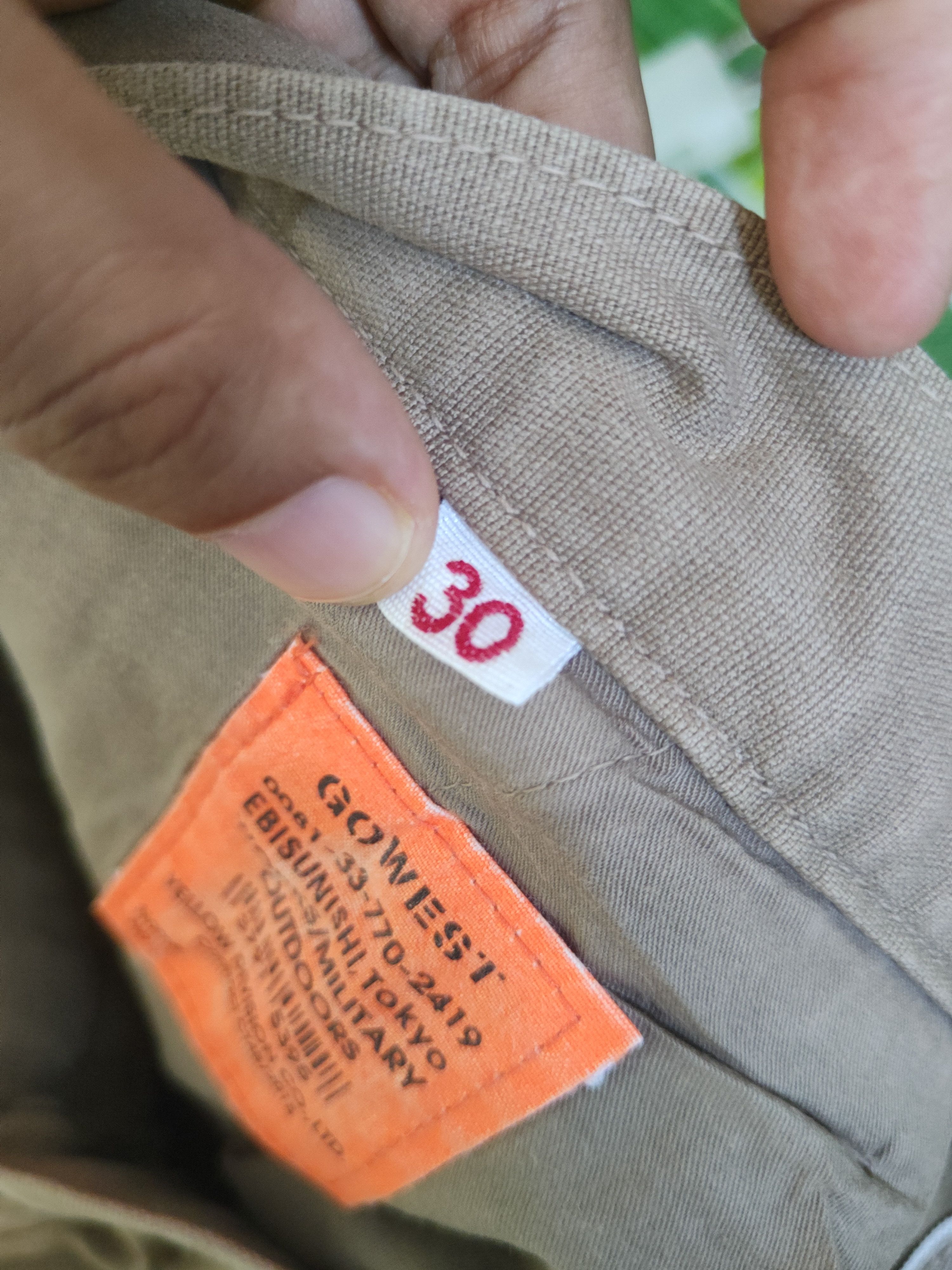 Japanese Brand DL Gowest Beige Multipocket Cargo Pants #1894 Size US 30 / EU 46 - 14 Thumbnail