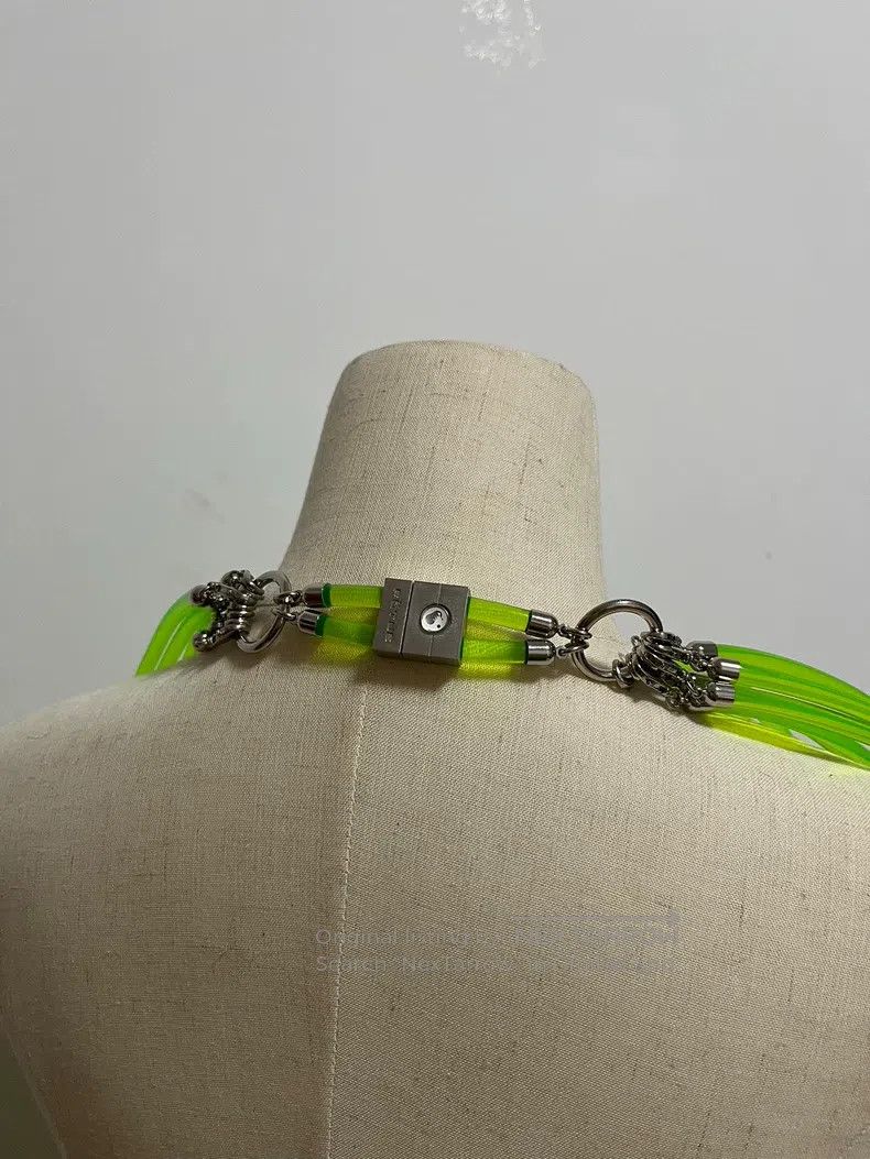 Japanese Brand Japanese Brand Fotus Green fluorescent tube necklace Size ONE SIZE - 6 Thumbnail